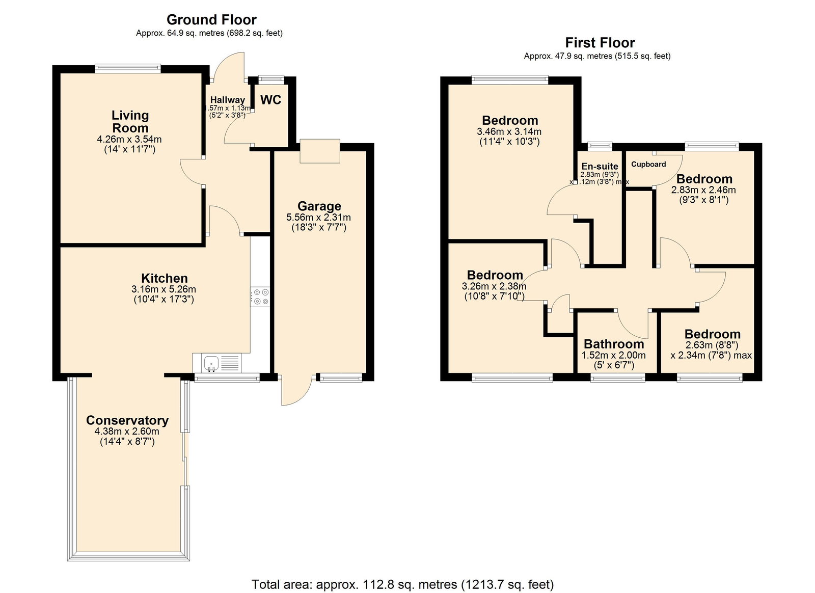 160A, Nelson Way, North East Lincolnshire floorplan