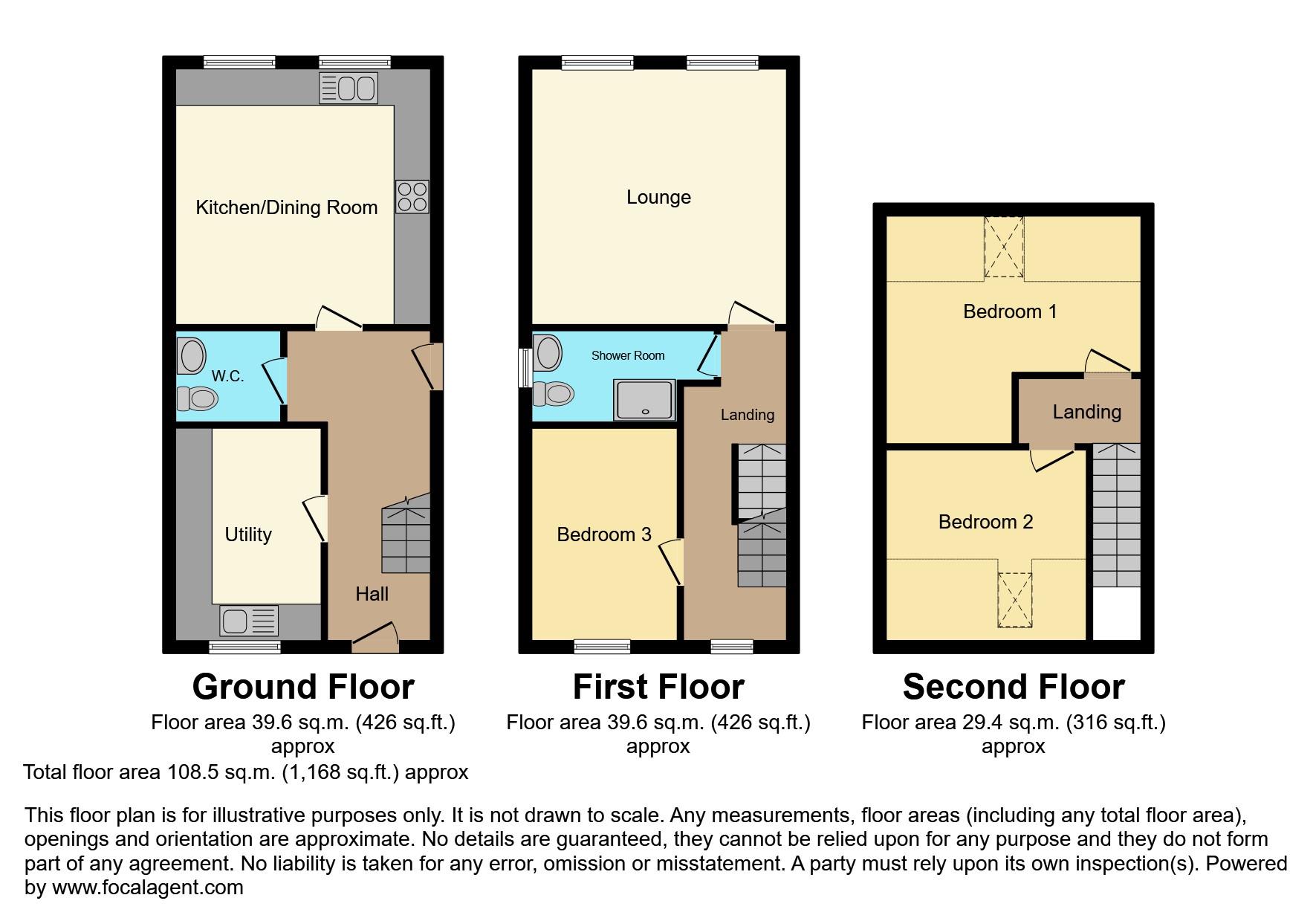 Samphire Cottage, Wharf Street, Spalding floorplan