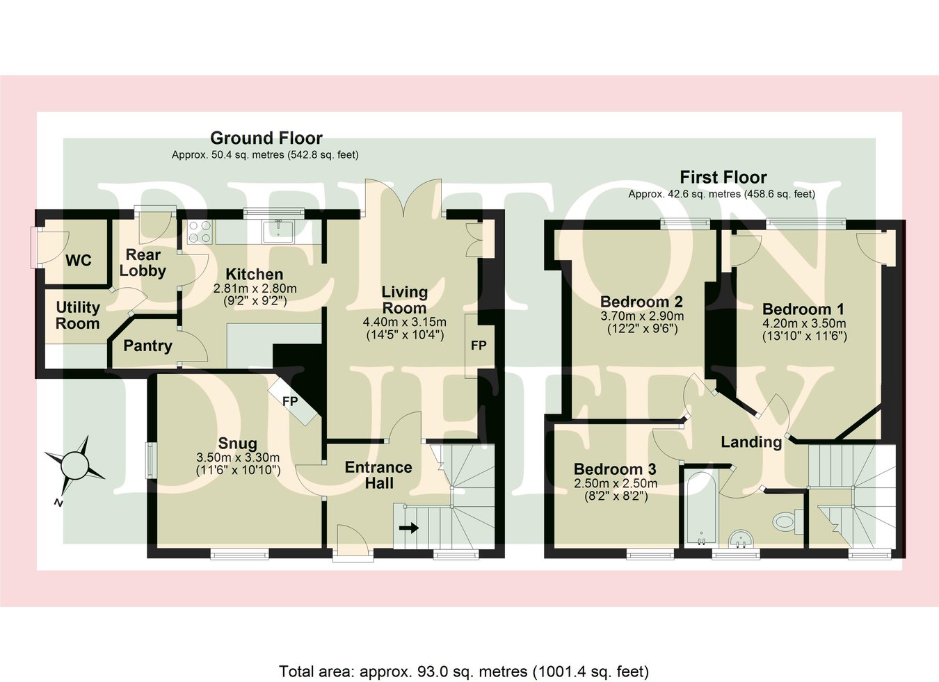 5, Church Walk, Burnham Market floorplan