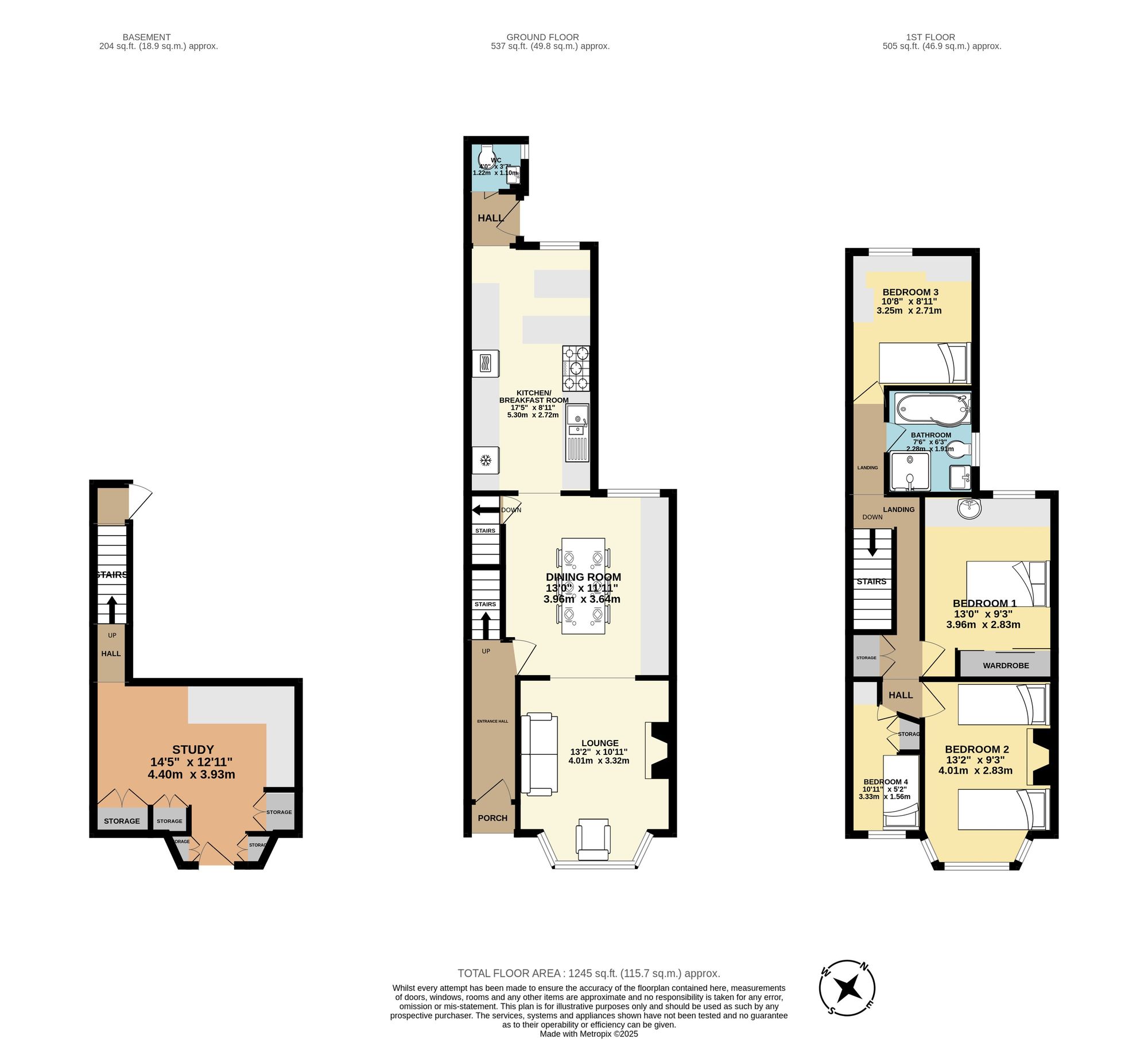 34 Pagitt Street, Chatham floorplan