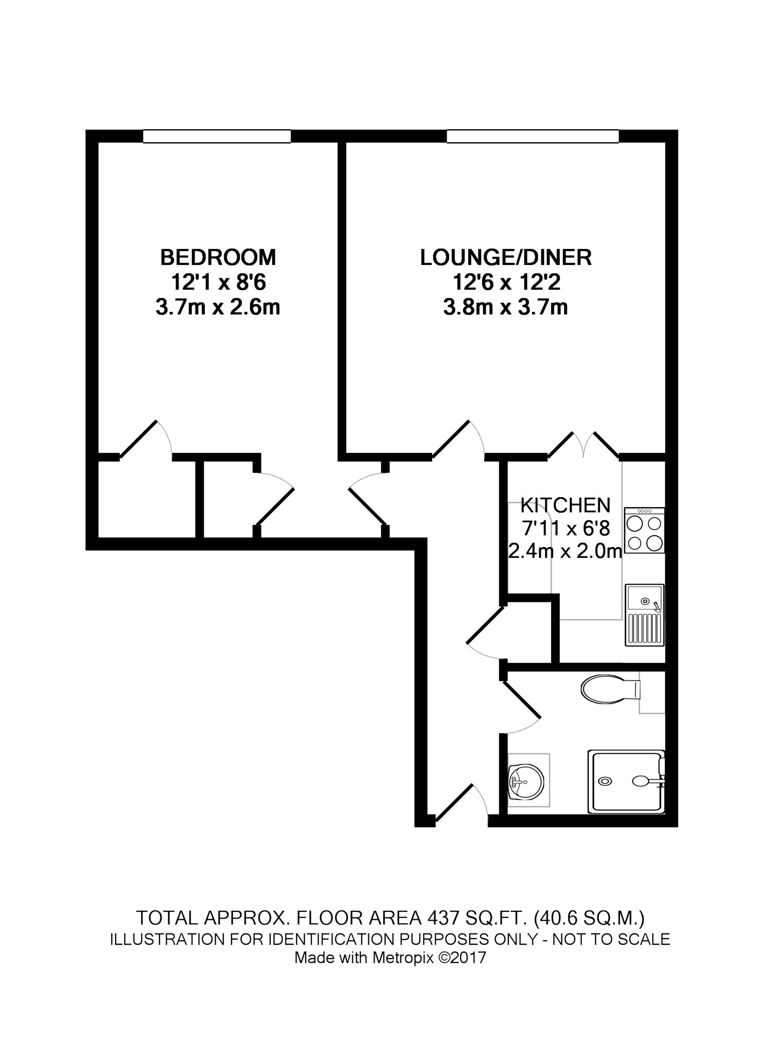 1 Bedrooms Flat to rent in Rowntree Wharf, Navigation Road, York YO1