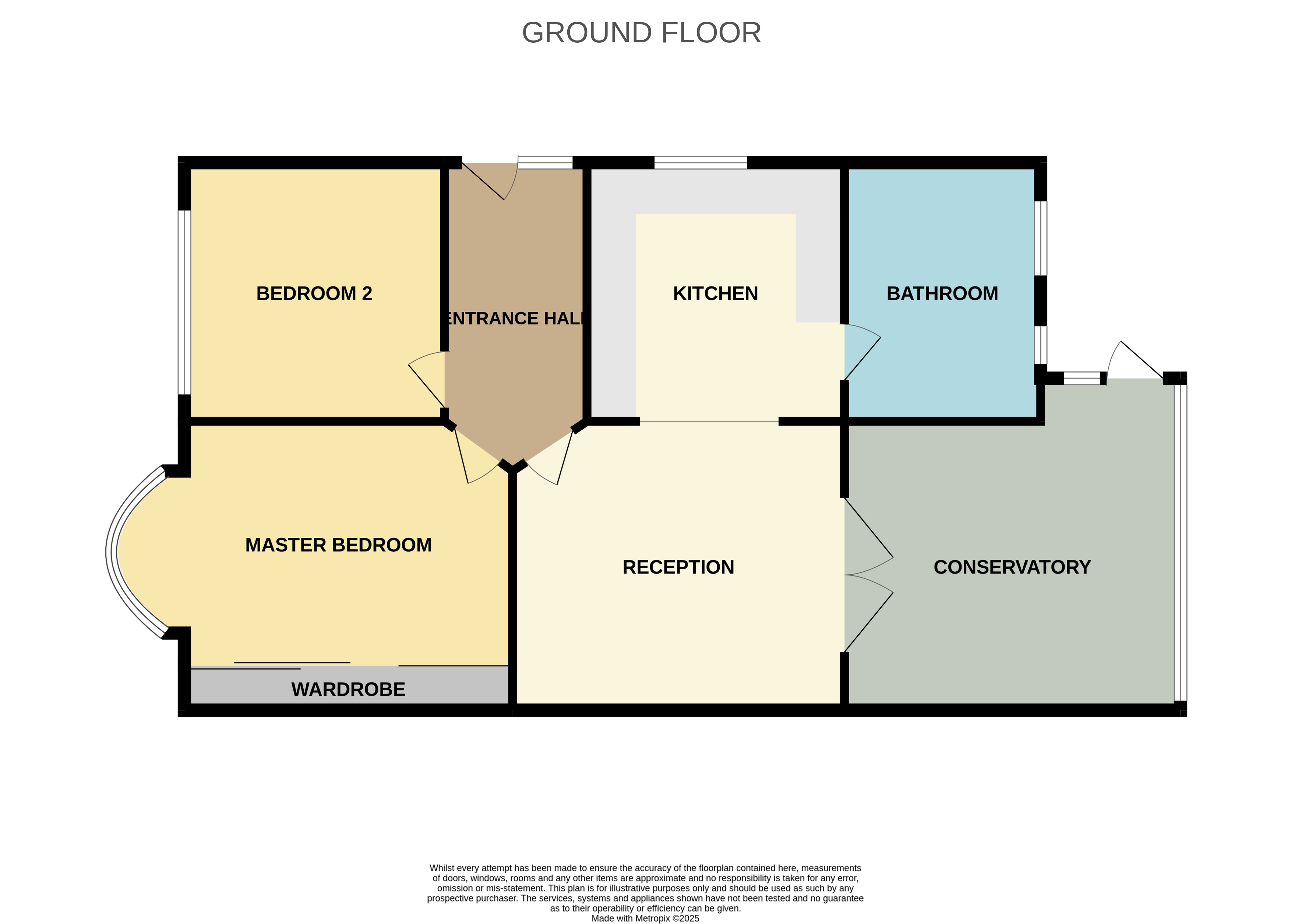 9, Fairfield Close, Cardiff, South Wales floorplan