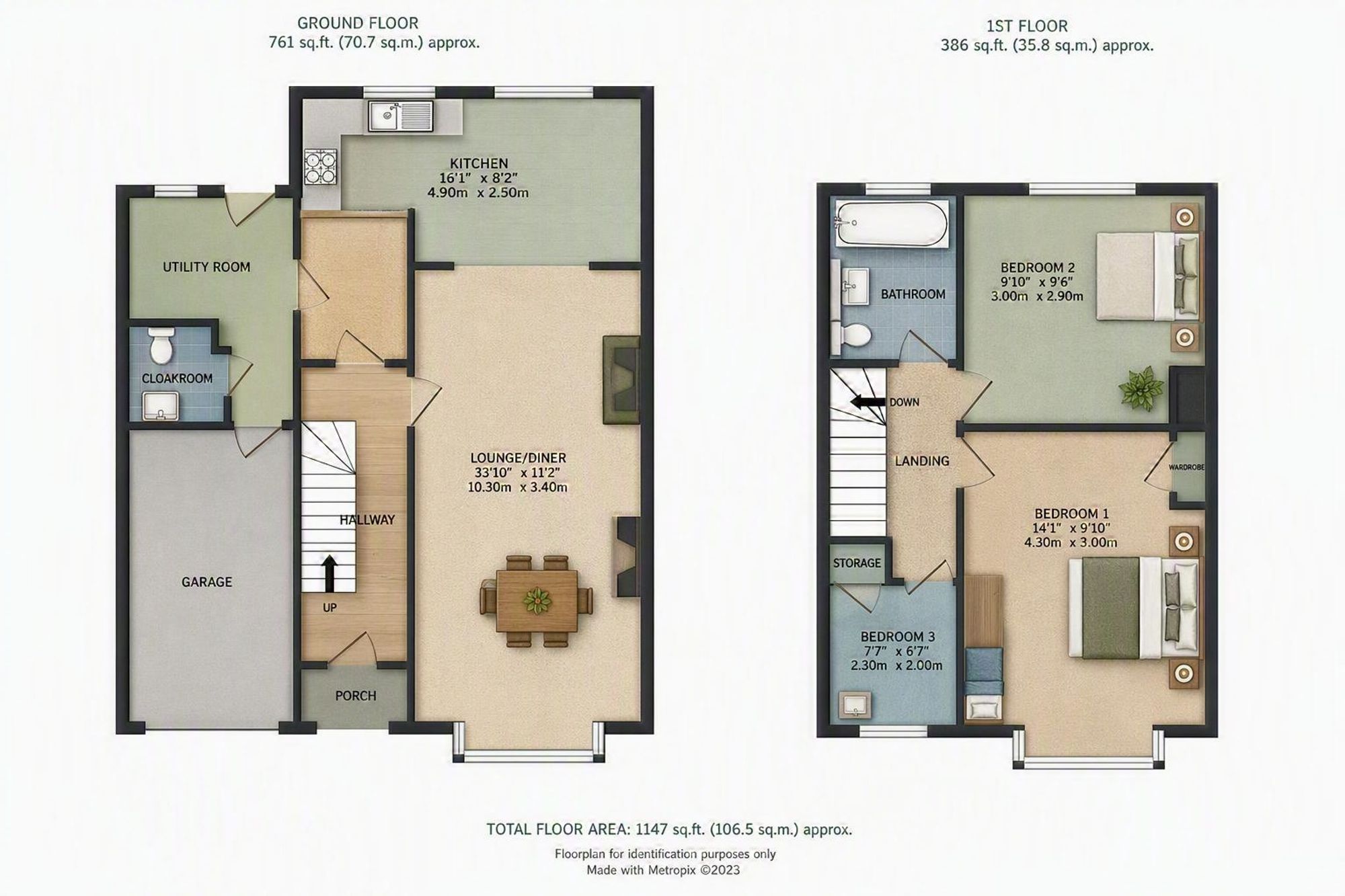 91, Stratton Road, Swindon floorplan