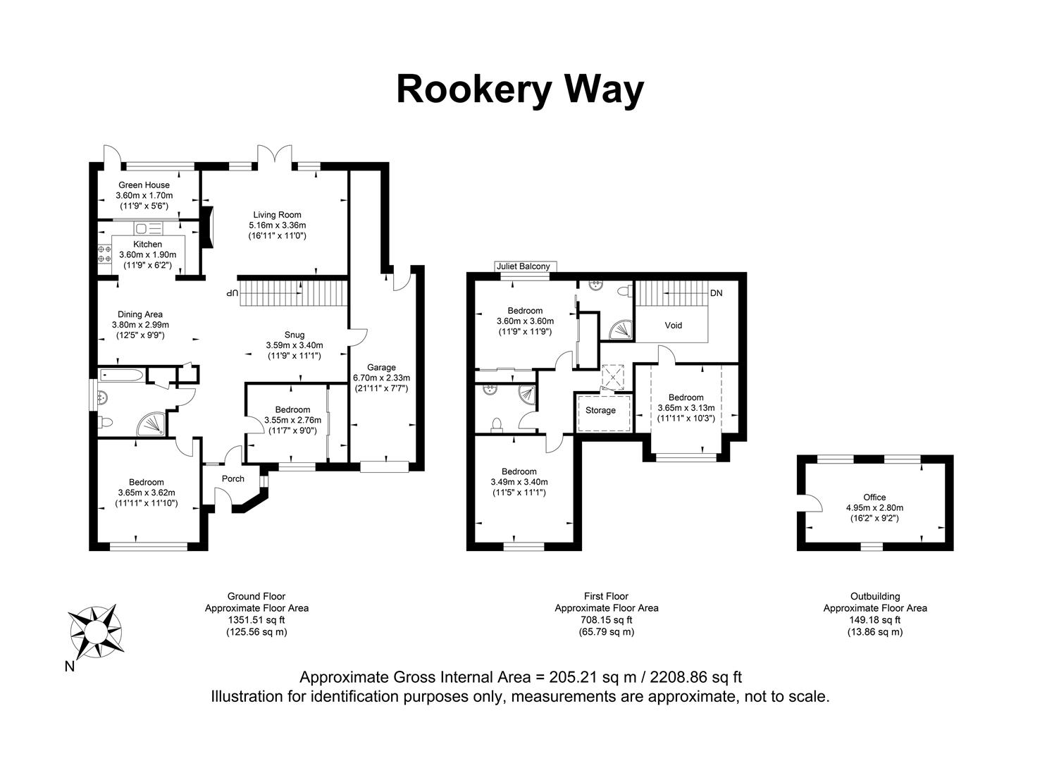 42, Rookery Way, Seaford floorplan