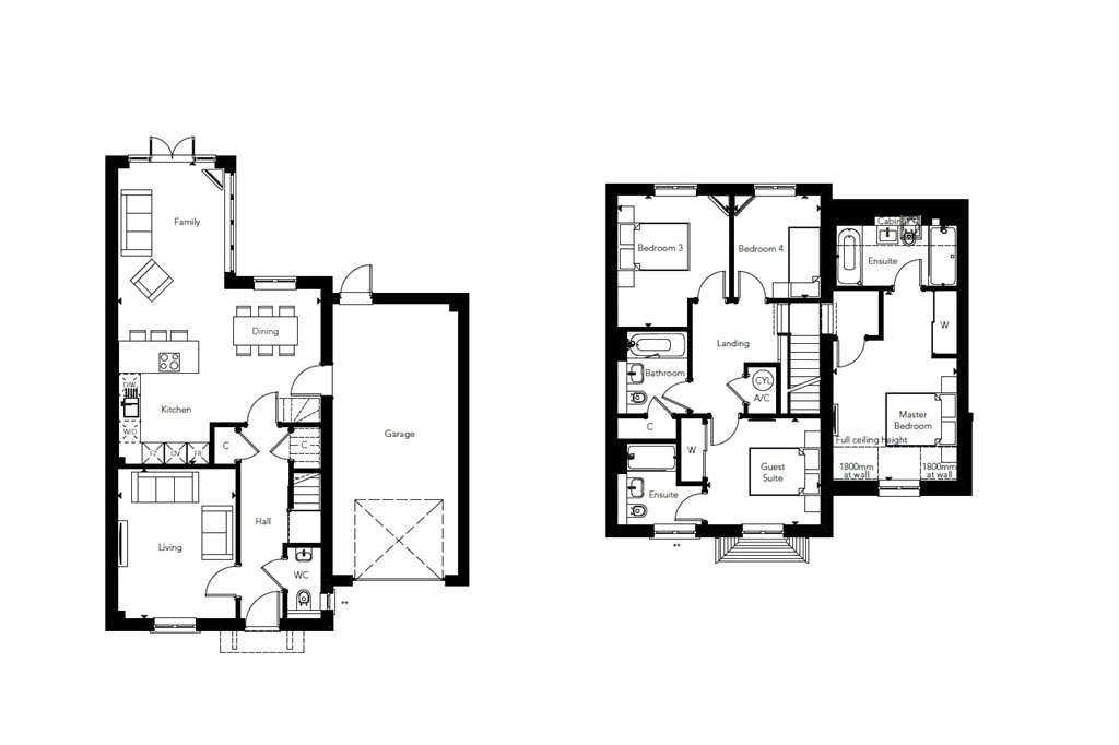 4 Bedrooms Semi-detached house for sale in Woodhurst Park, Warfield, Berkshire RG42