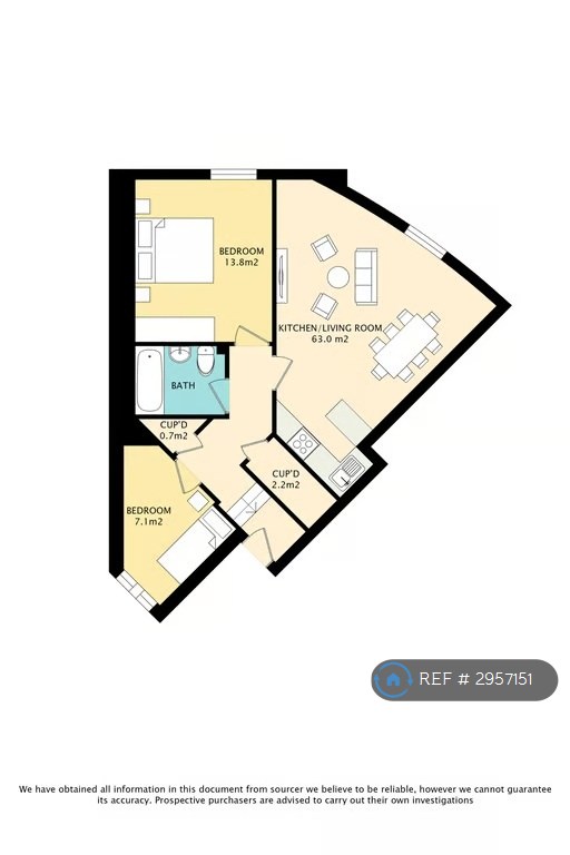 Buzzing Brighton, Richmond Place, Brighton floorplan