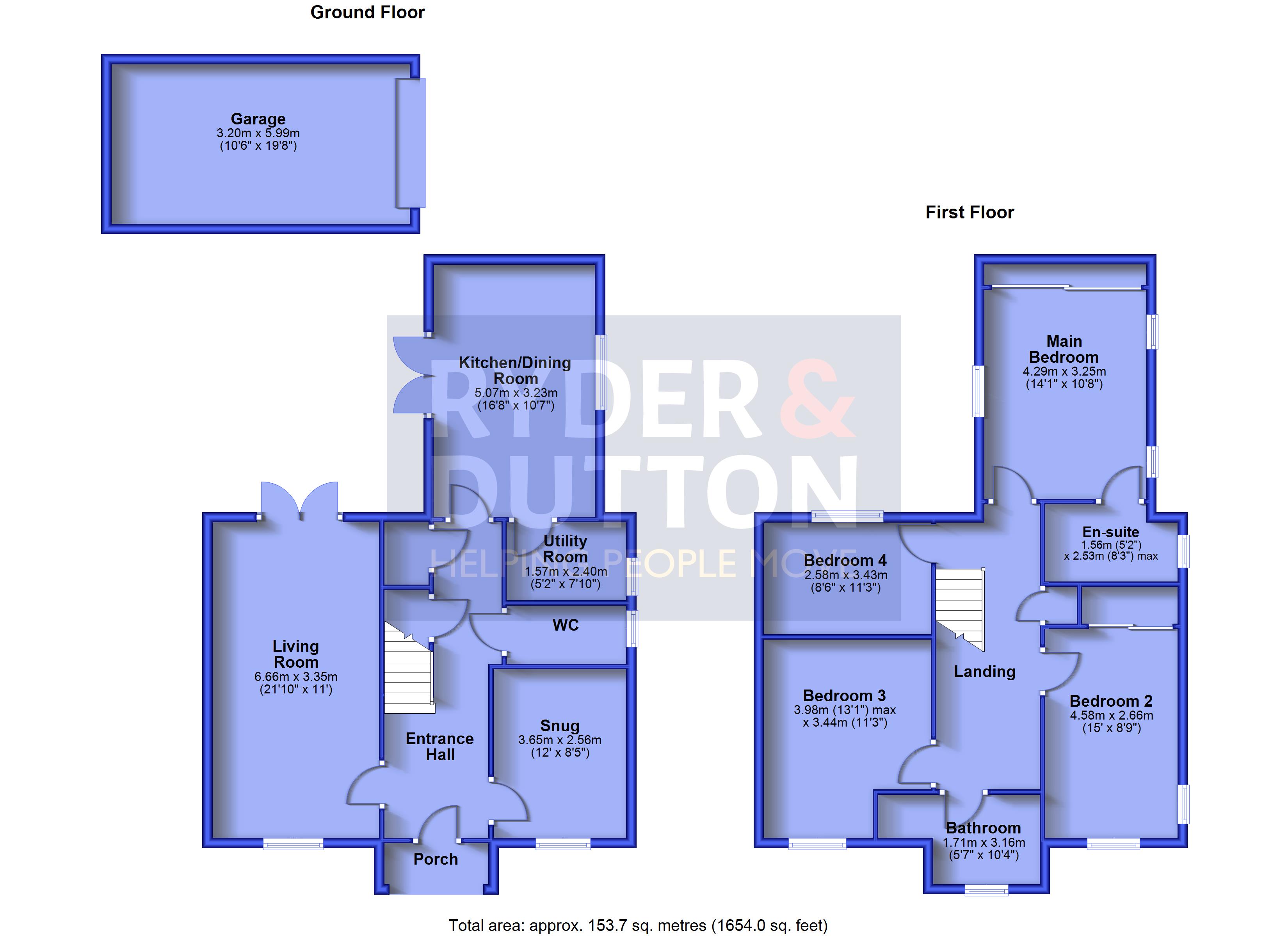 27, Boshaw Mews, Holmfirth floorplan