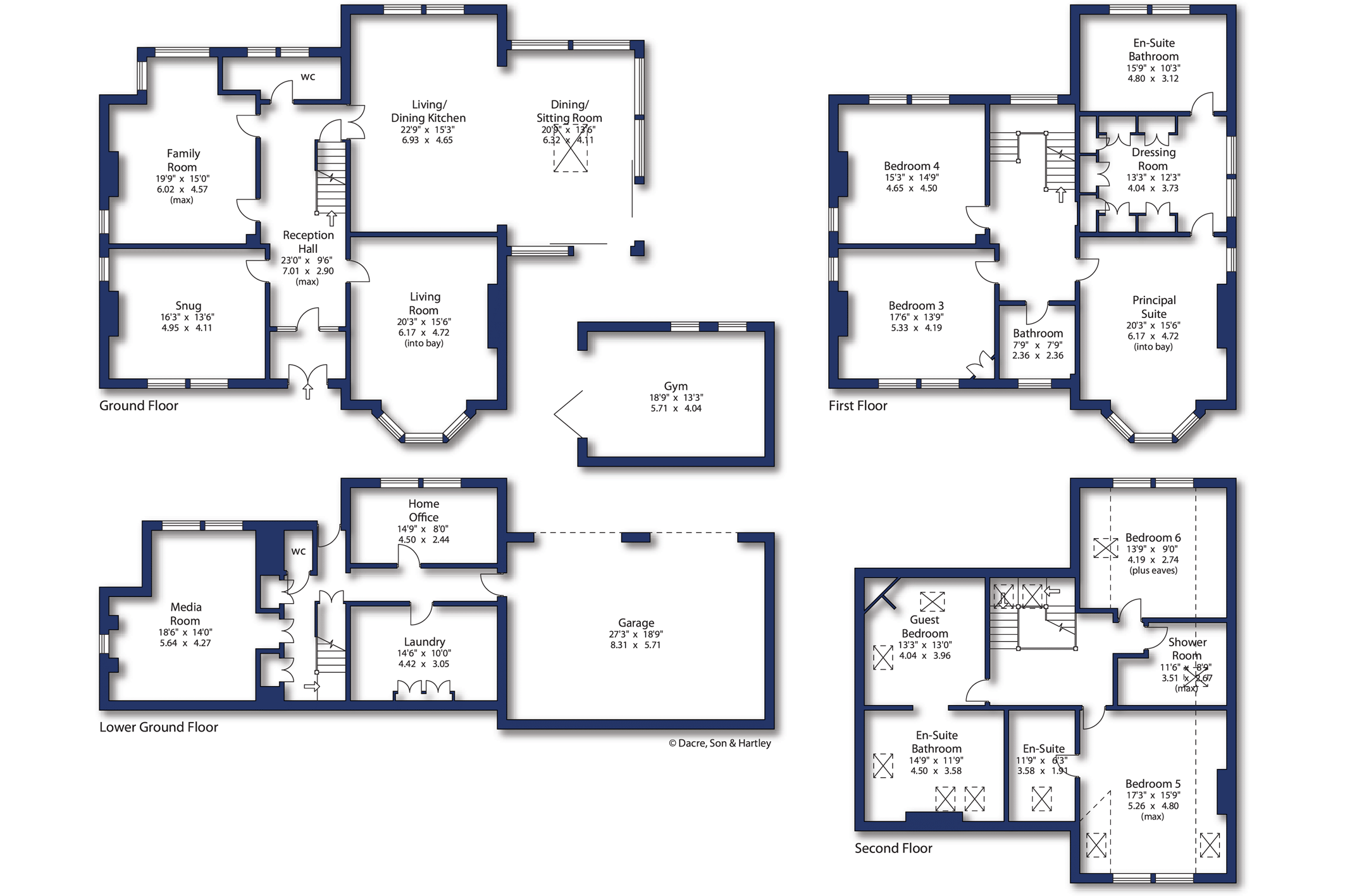Briarfield, 11, Clifton Road, West Yorkshire floorplan