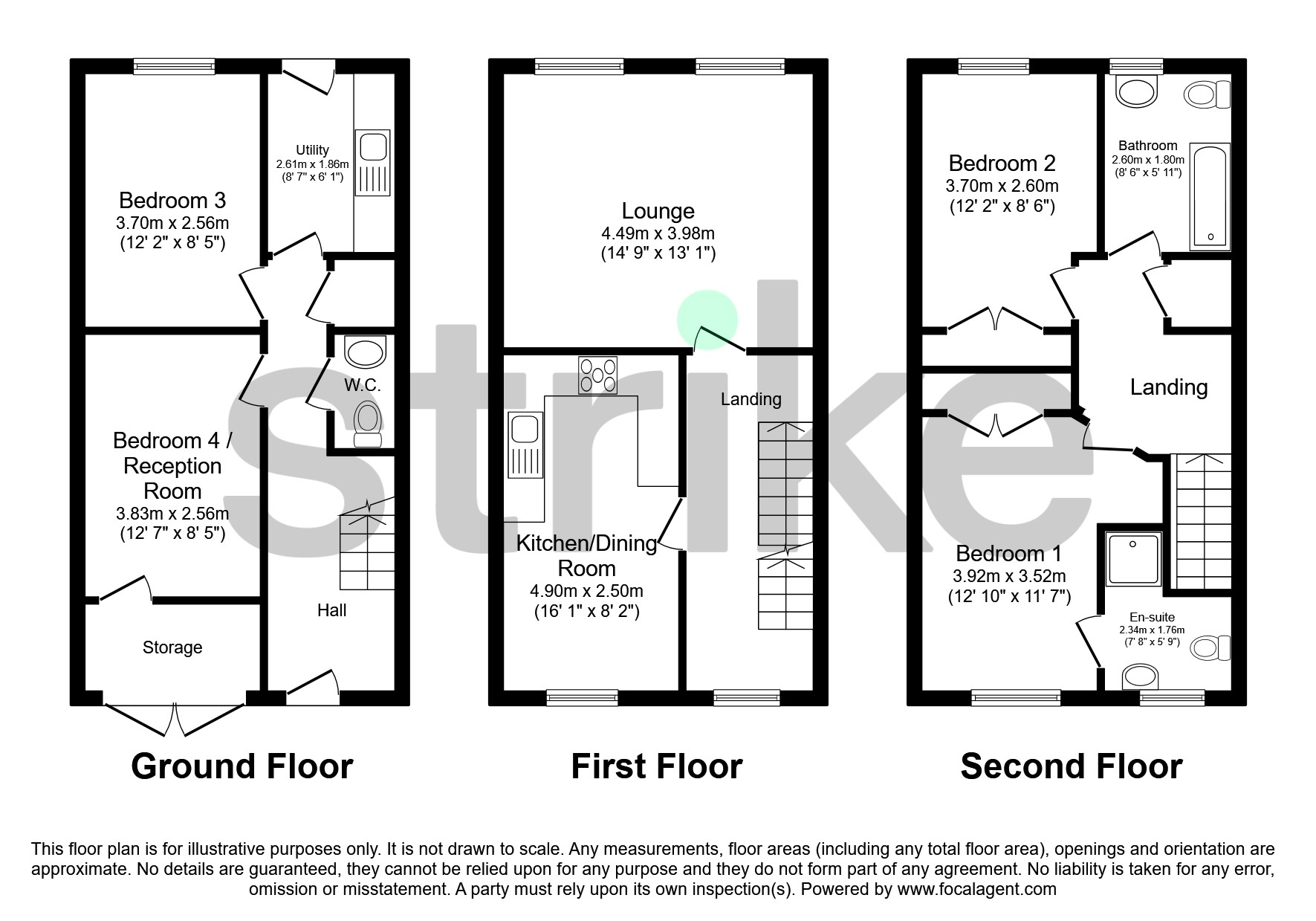 Halcyon Close, Witham CM8, 3 bedroom town house for sale 62343526