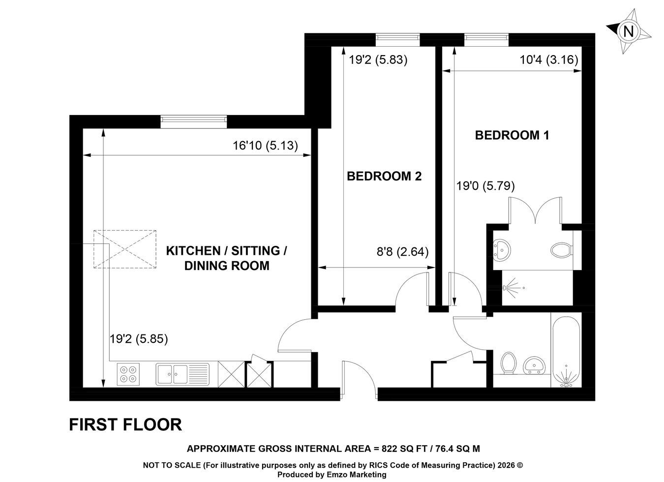 Gosport Lane, Lyndhurst floorplan