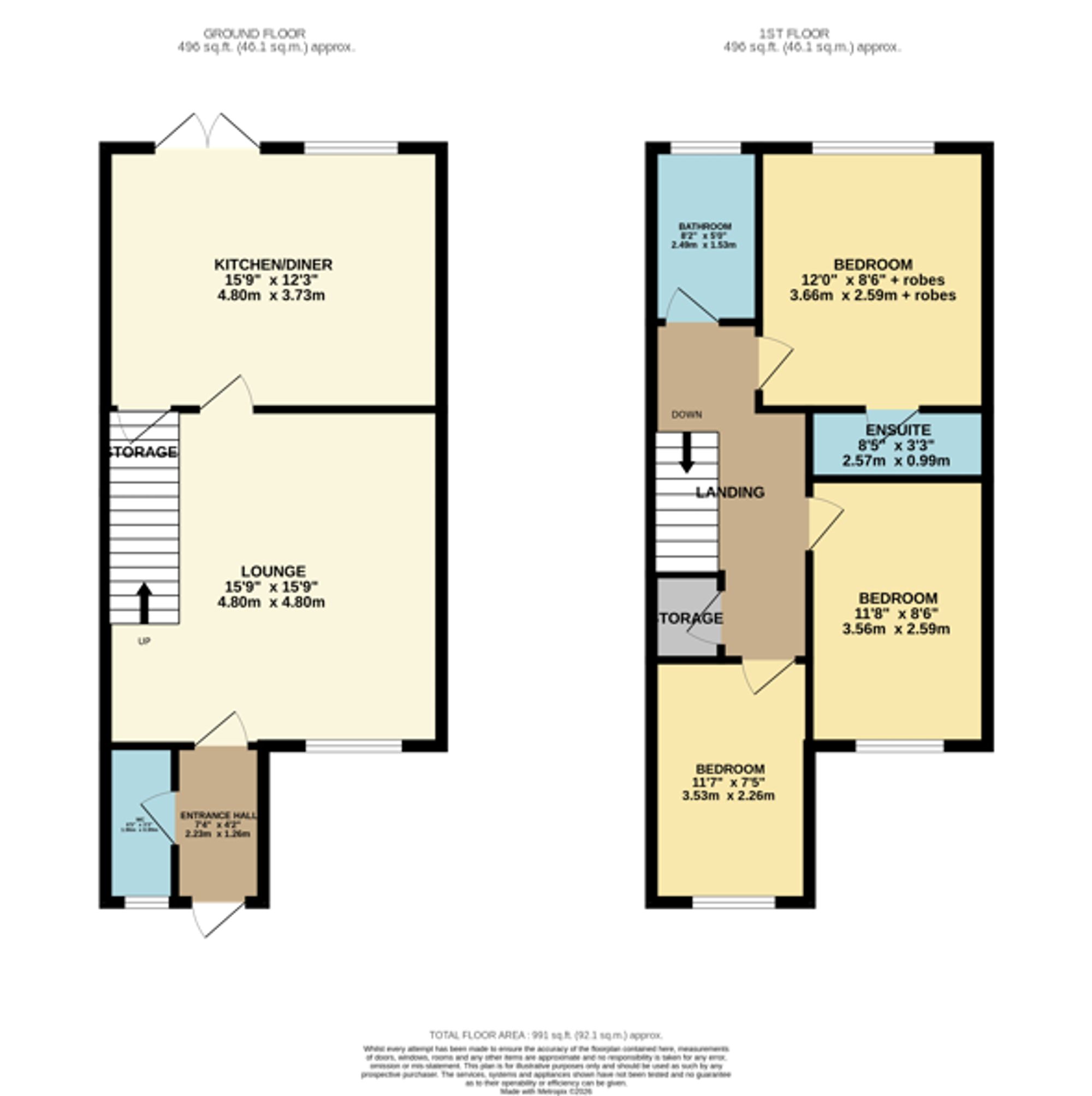 26 Perseverance Close, Bolton floorplan
