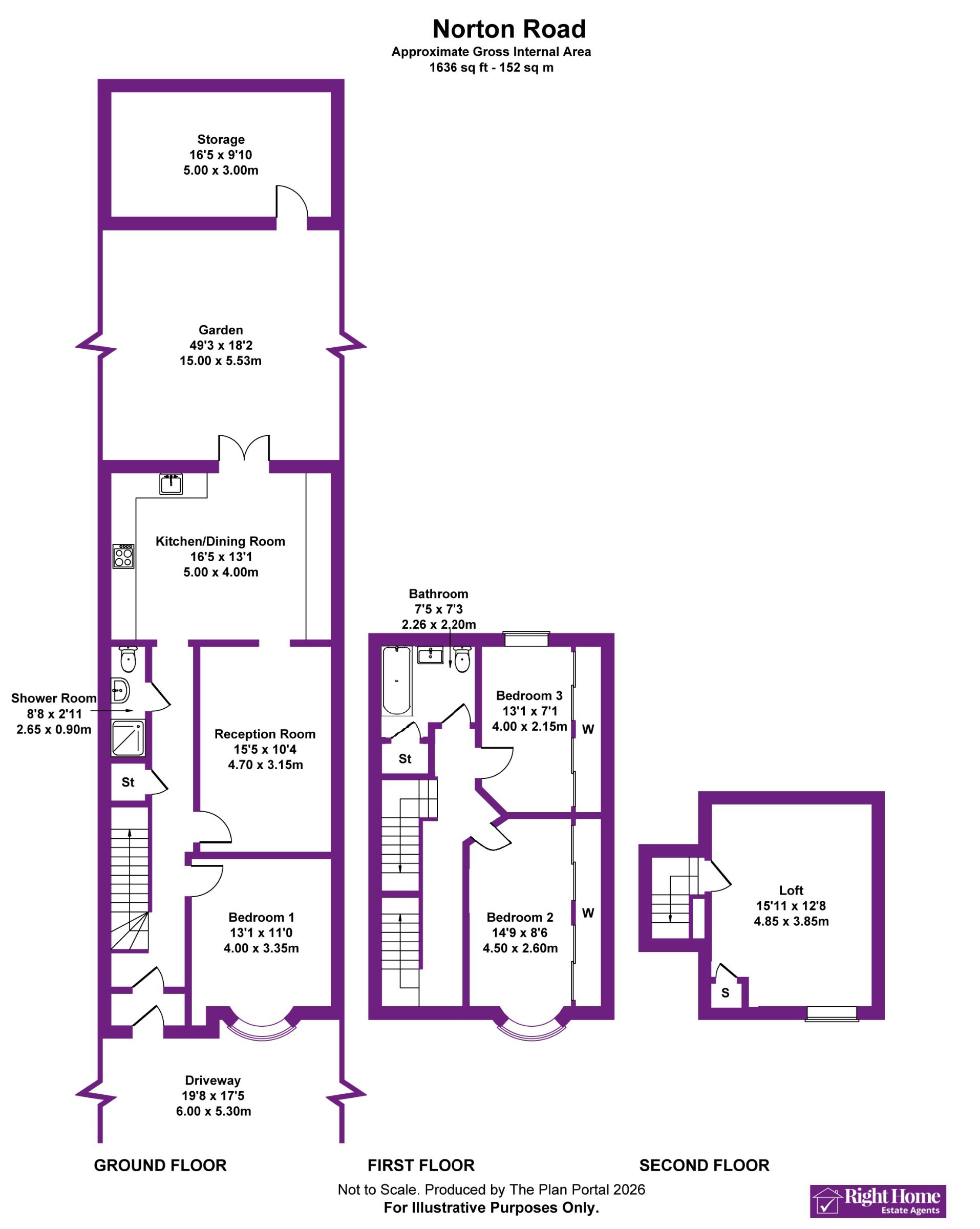 90 NORTON ROAD, WEMBLEY floorplan