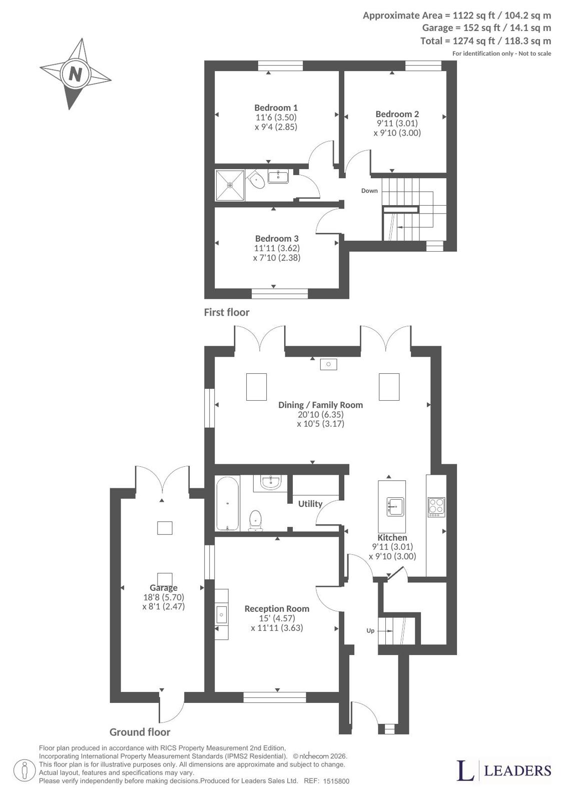 34, Appleyards Lane, Chester floorplan