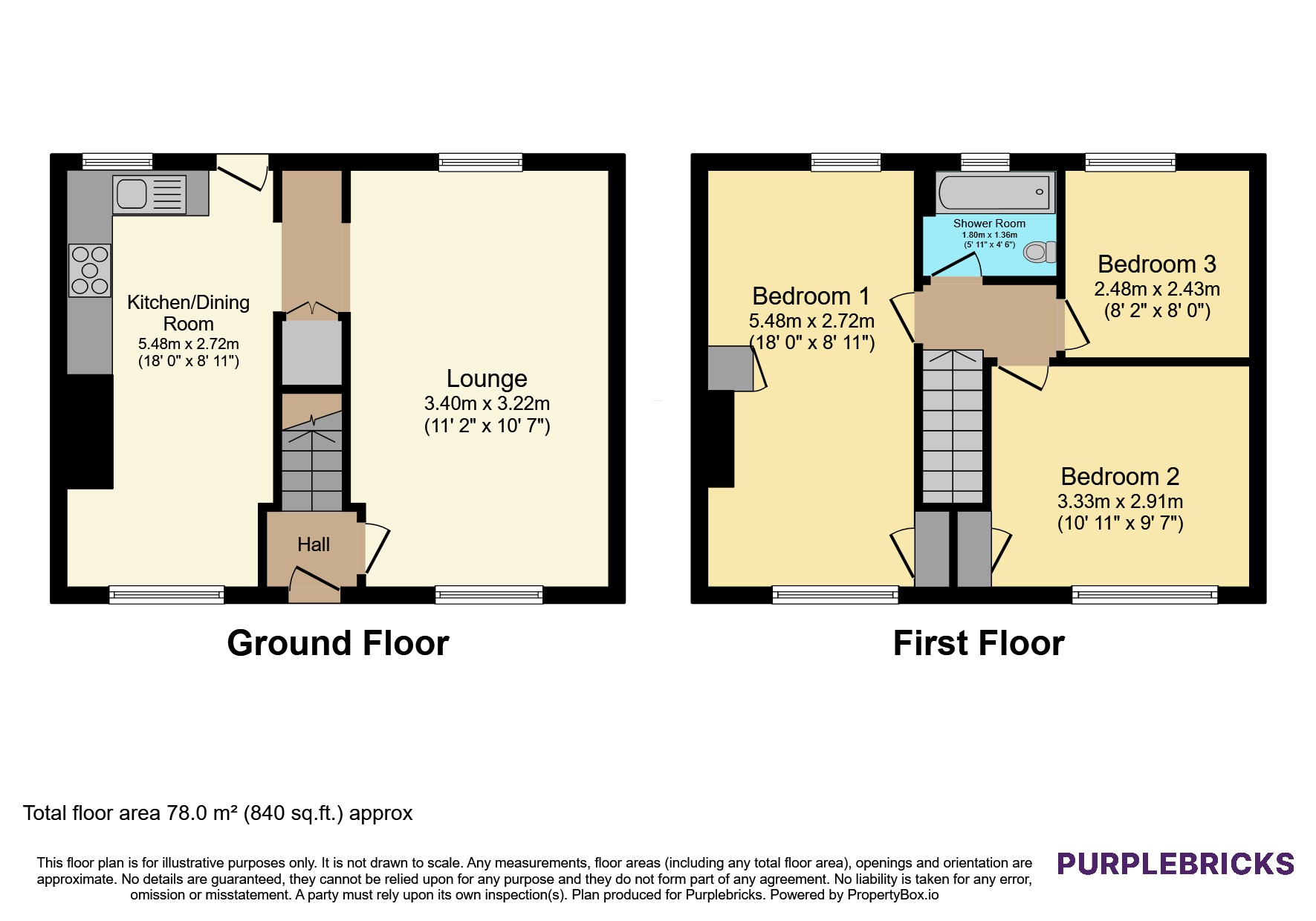 23, Mansfield Road, Edwinstowe floorplan