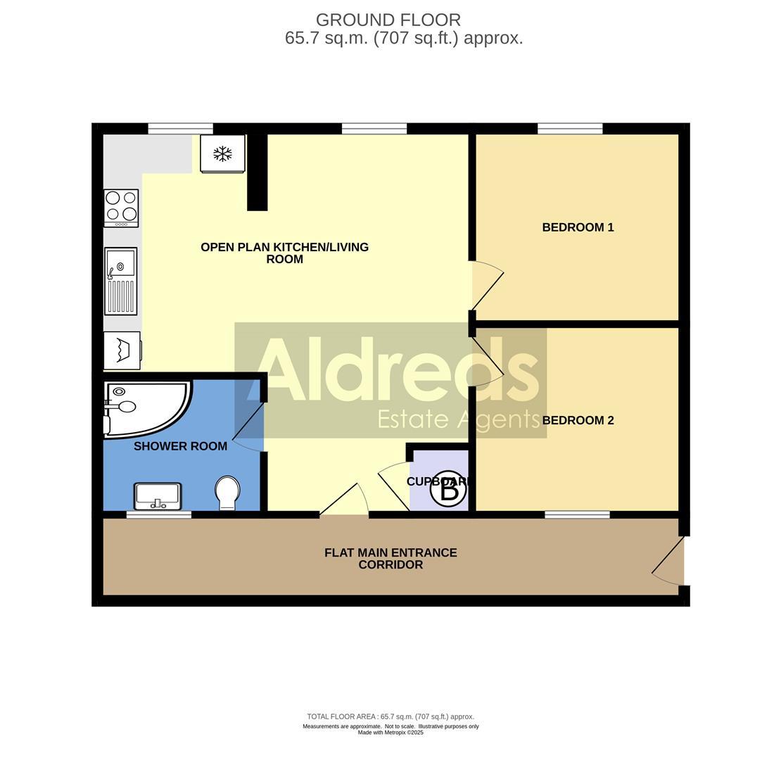 6a, Devonshire Road floorplan
