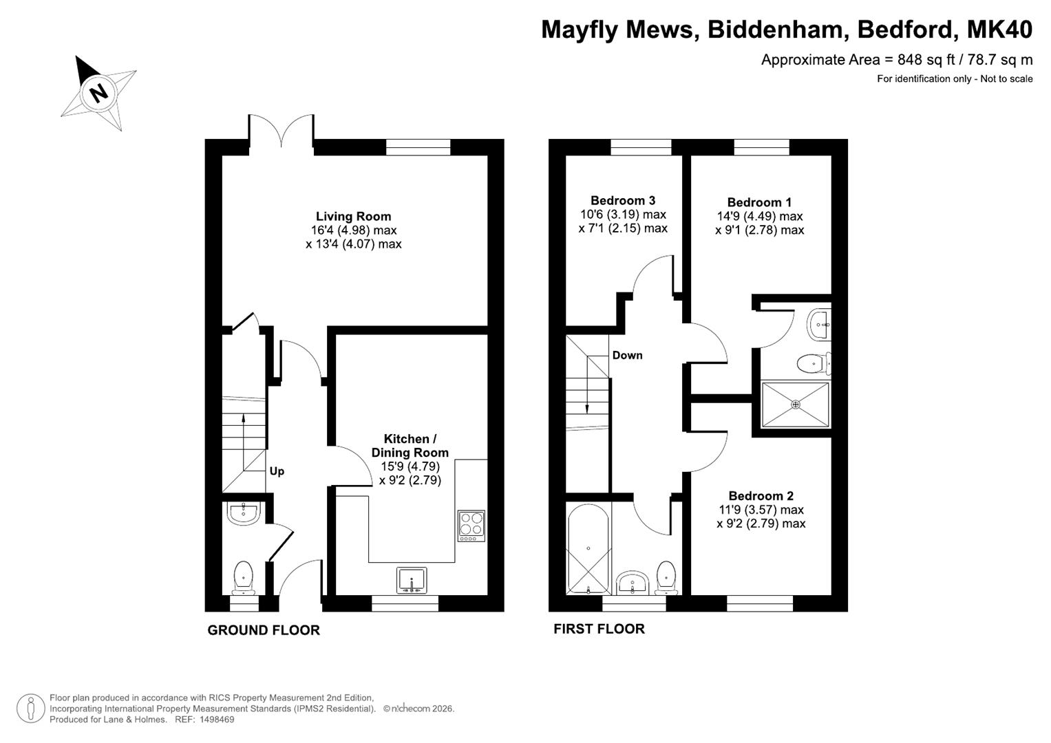 29, Mayfly Mews, Bedford floorplan