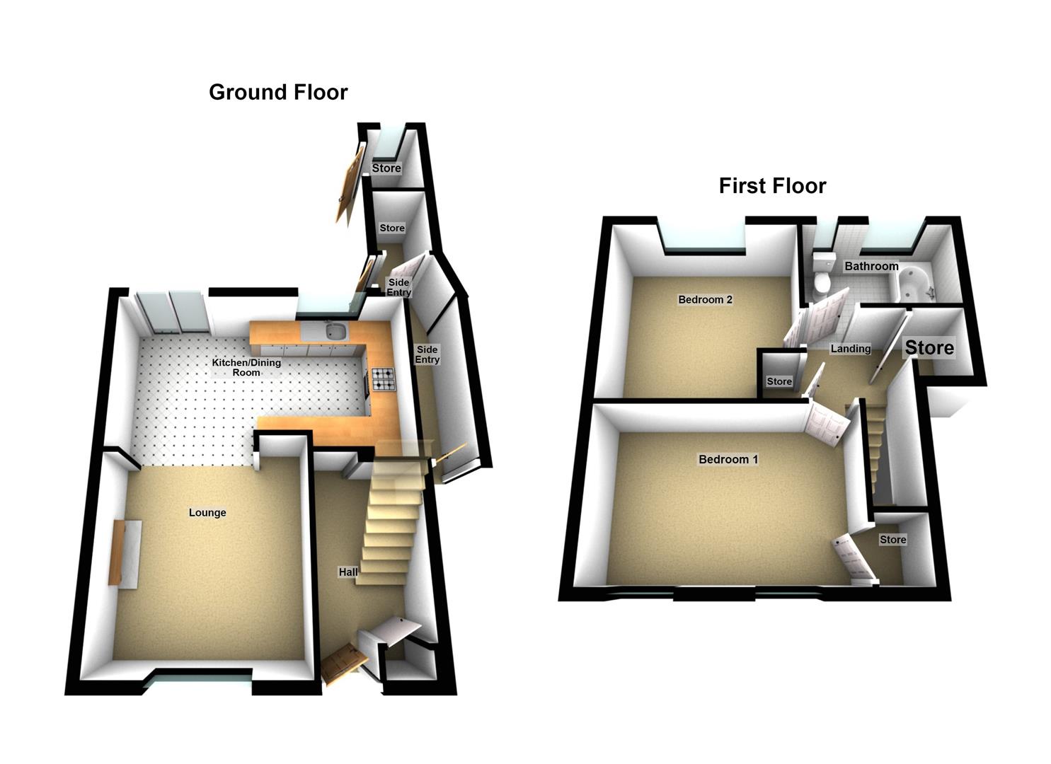 18, Glascote Grove, Birmingham floorplan