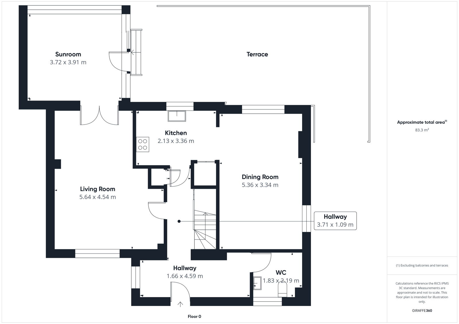 Paradu, Forest Road, Ruardean floorplan