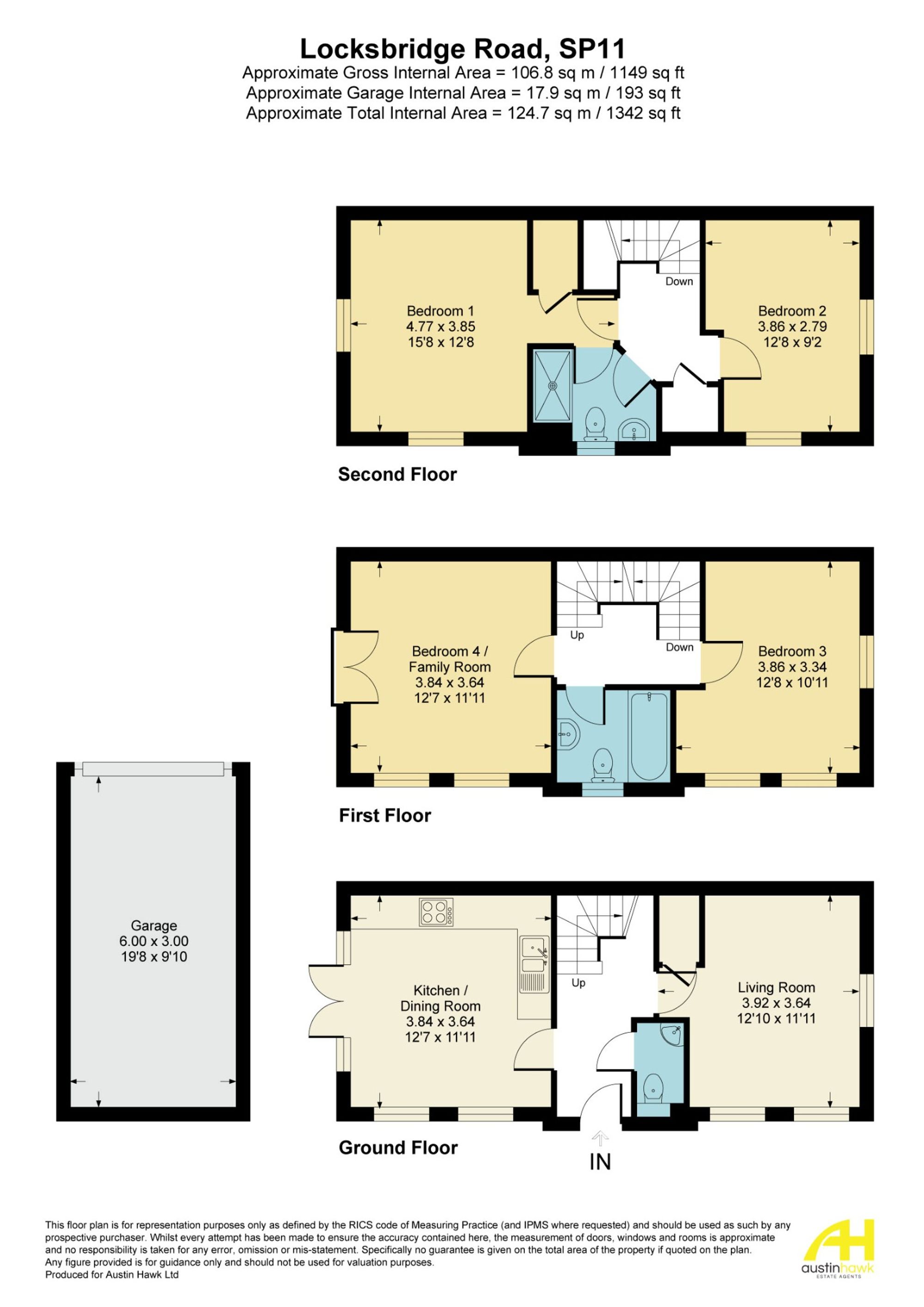 14 Locksbridge Road, Andover floorplan