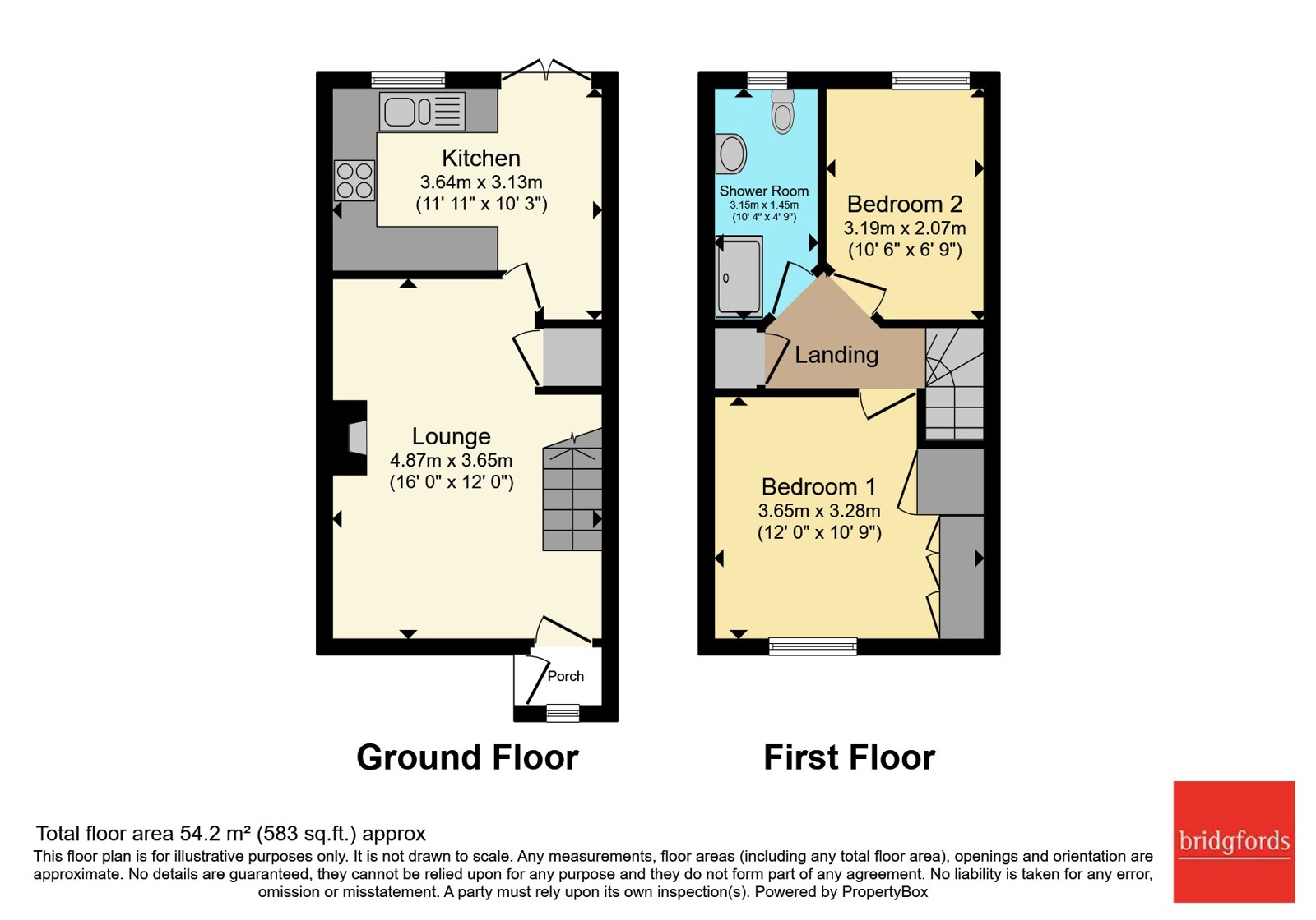 46, Shelburne Street, Staffordshire floorplan