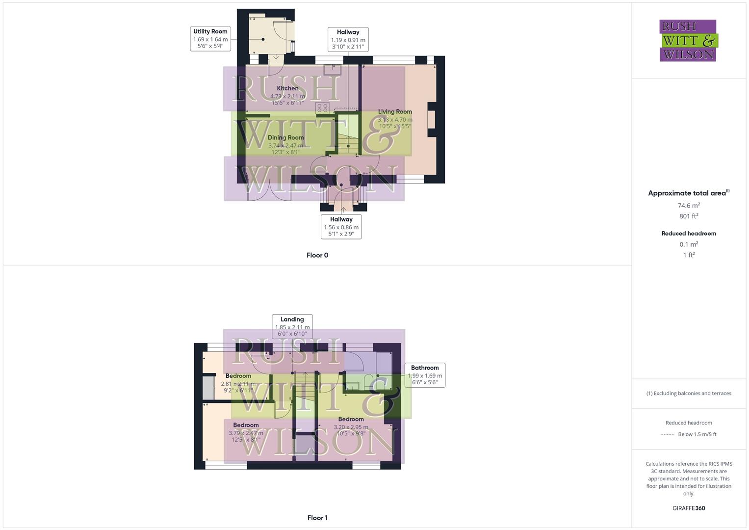 36, Rye Road, Hastings floorplan