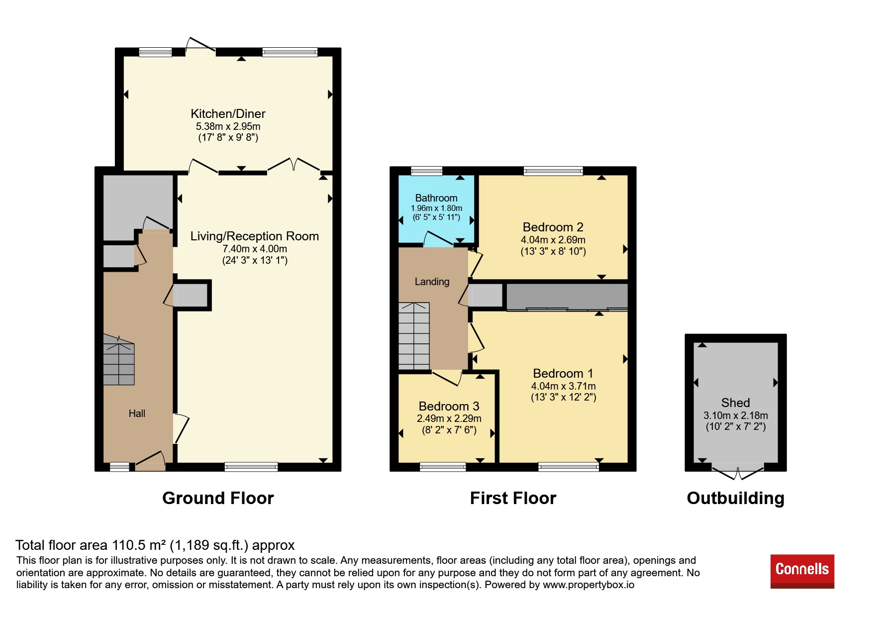 8, Mitchell Close, ABINGDON floorplan