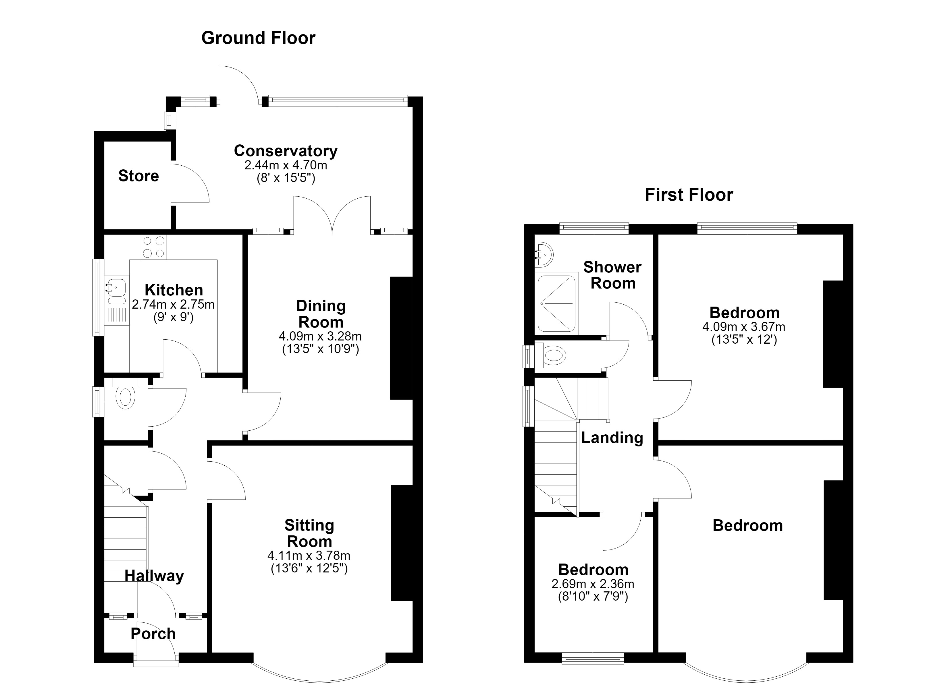 453 Locking Road, Weston s Mare floorplan