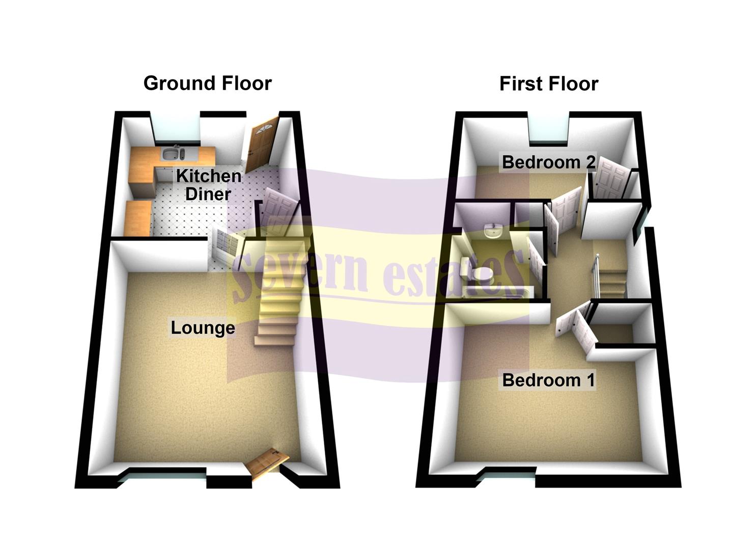 189, Dunlin Drive, Kidderminster floorplan
