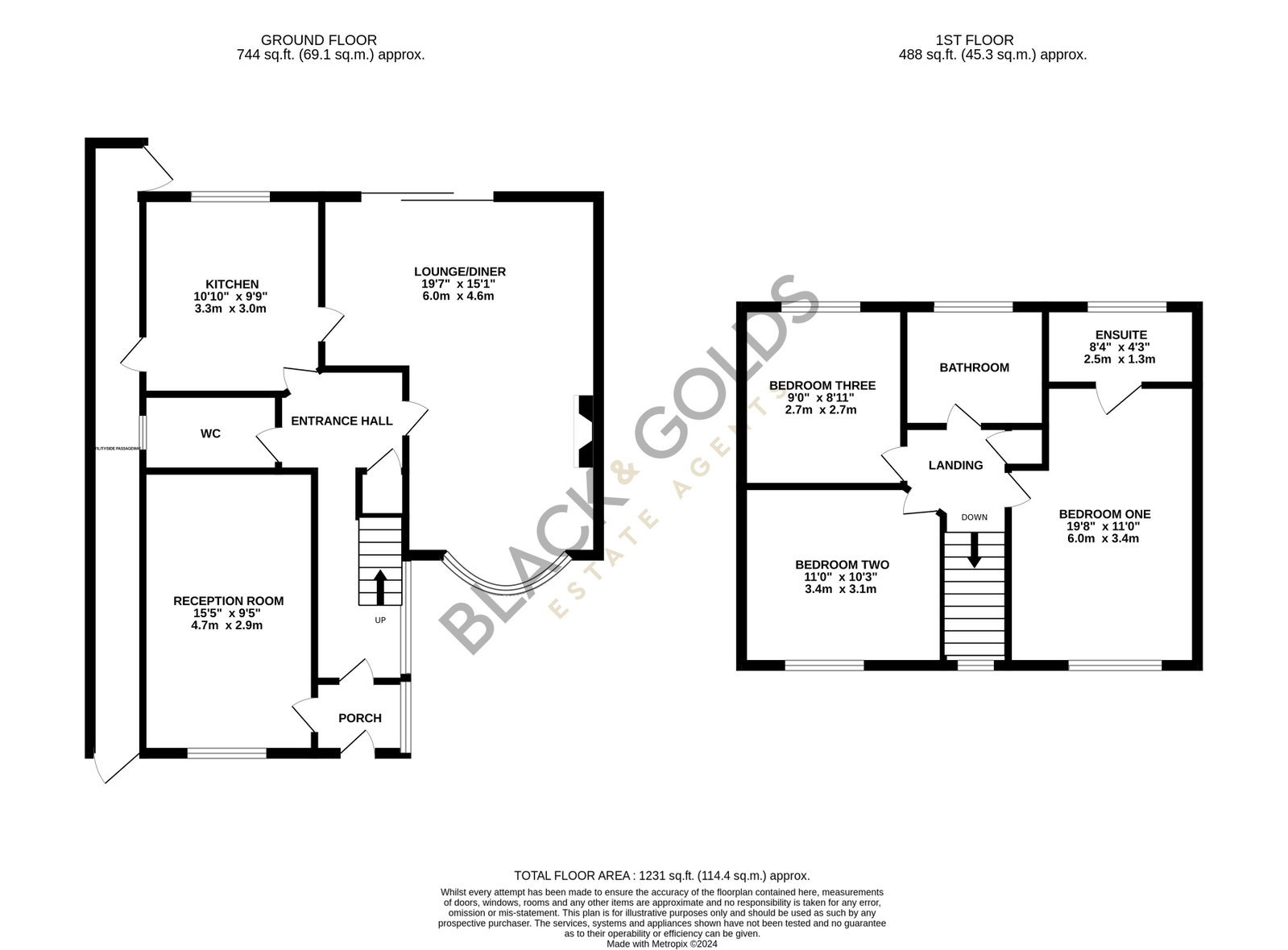 231, Alcester Road, Birmingham floorplan
