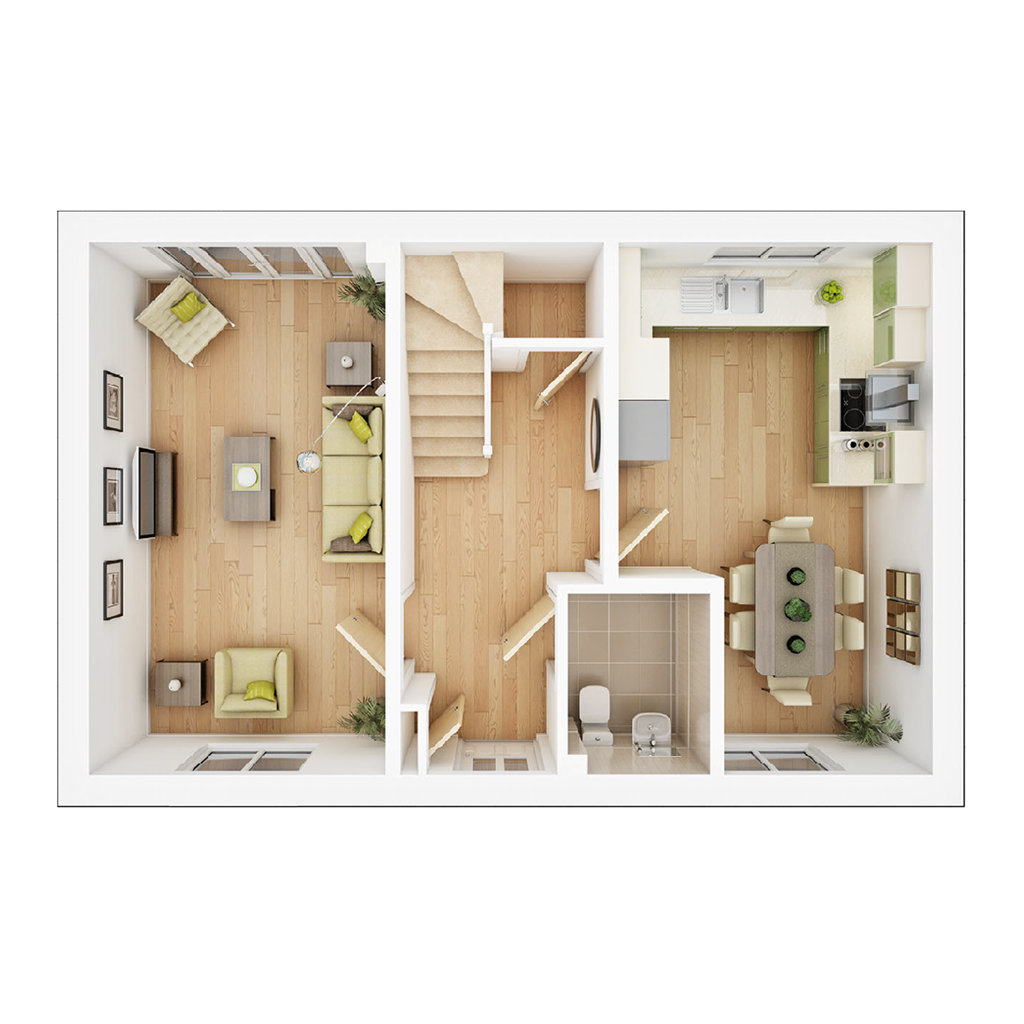 The Ardale - Plot 78, The Asps, Banbury Road, Warwick floorplan