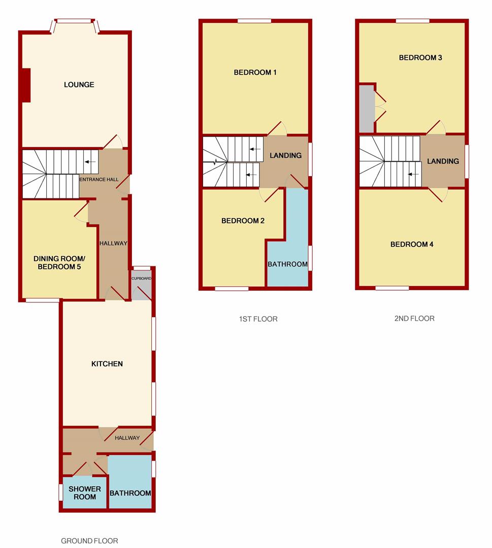 5 Bedrooms Semi-detached house for sale in Regent Street, Tredworth, Gloucester GL1