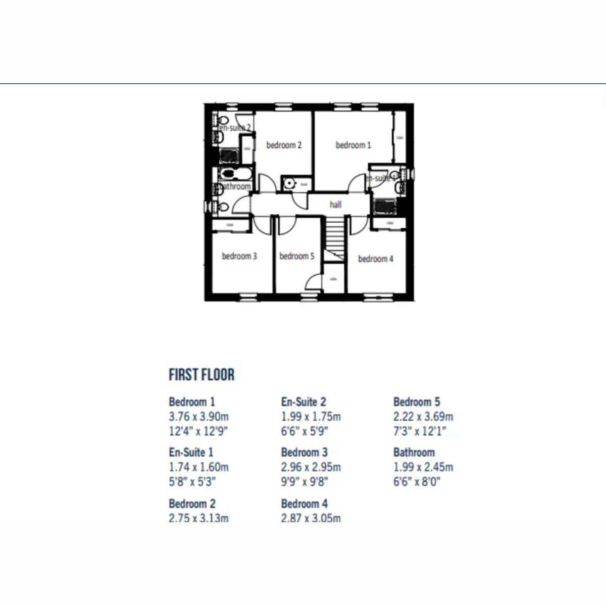 Flat EH37 5RA, Plot 2, West Path, Midlothian floorplan