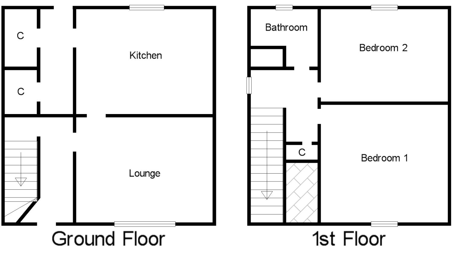 2 Bedrooms End terrace house for sale in Atholl Crescent, Paisley, Renfrewshire PA1