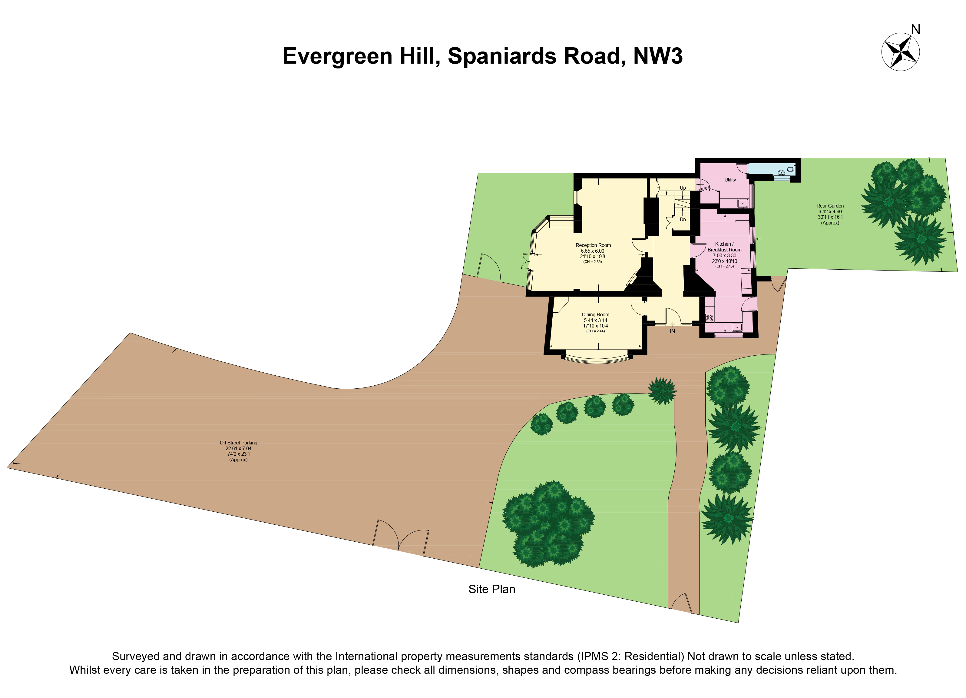 Spaniards Road, London floorplan