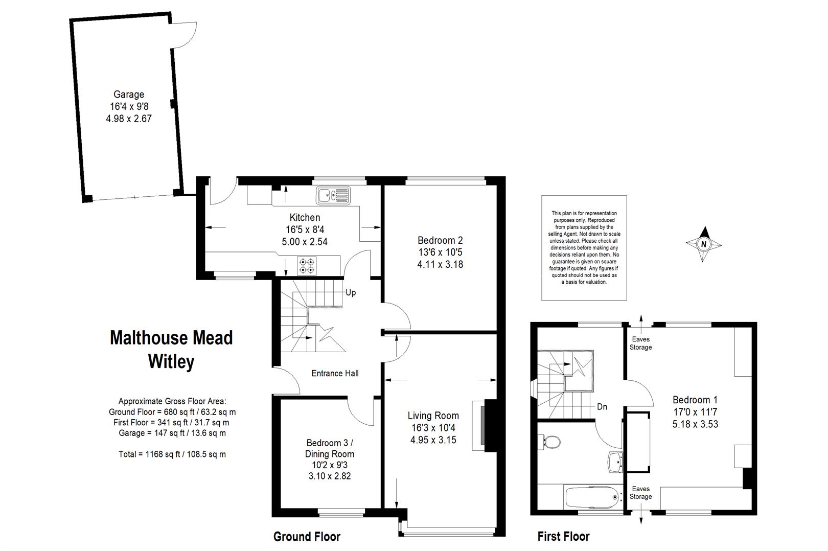 5, Malthouse Mead, Godalming floorplan
