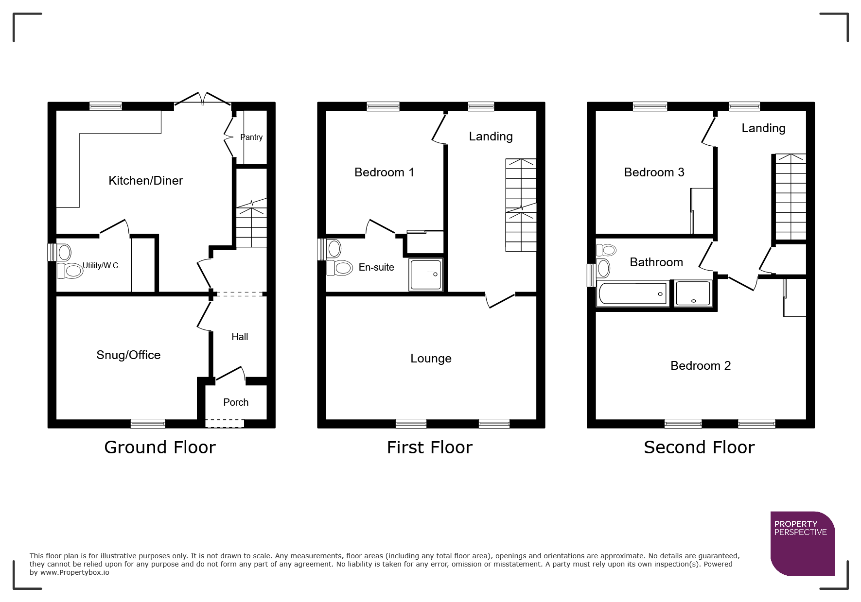 3, Steeple View, Spalding floorplan