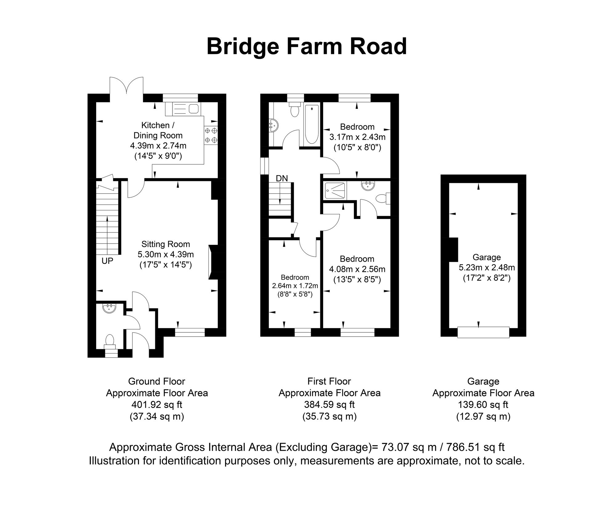 54 Bridge Farm Road, Uckfield floorplan
