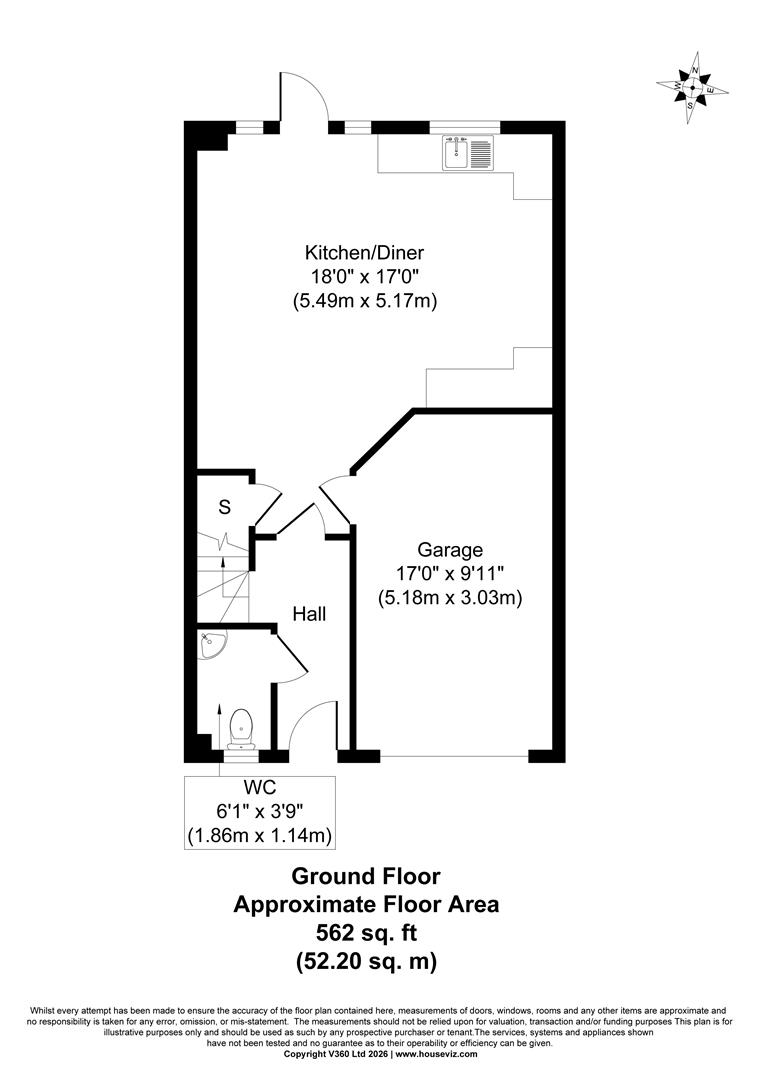 26A, Park Avenue, Selby floorplan