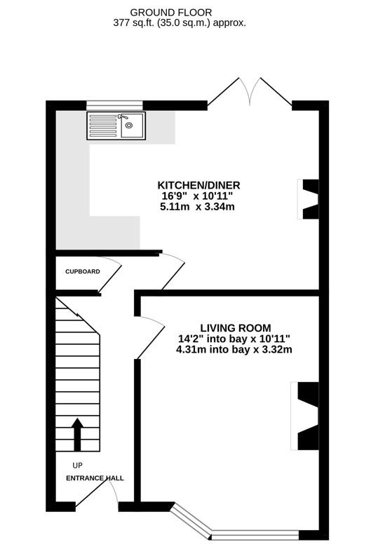2, Downton Road, Stonehouse floorplan