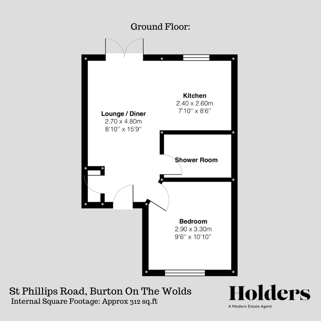 2A, St. Phillips Road, Loughborough floorplan