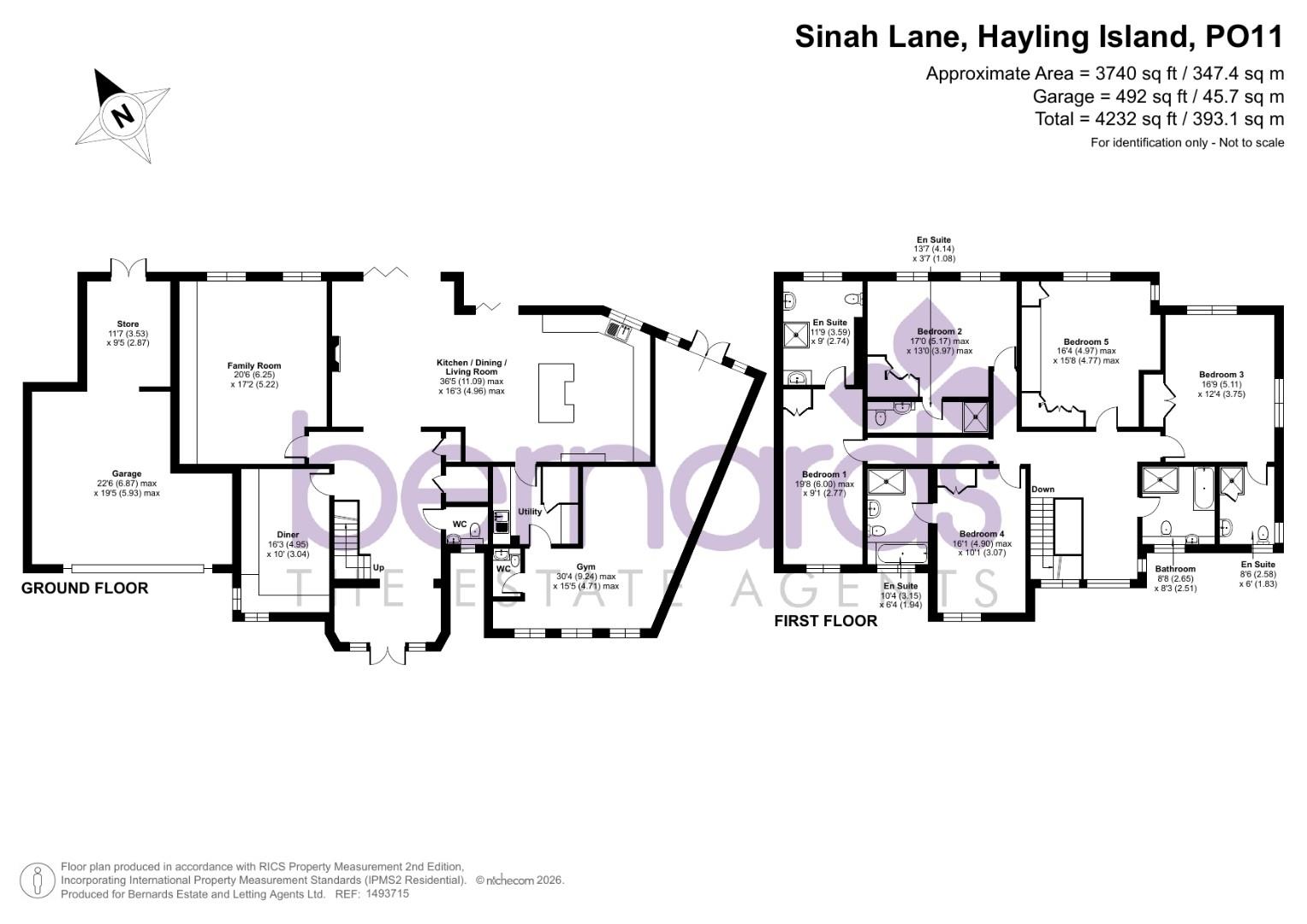 40A, Sinah Lane, Hayling Island floorplan