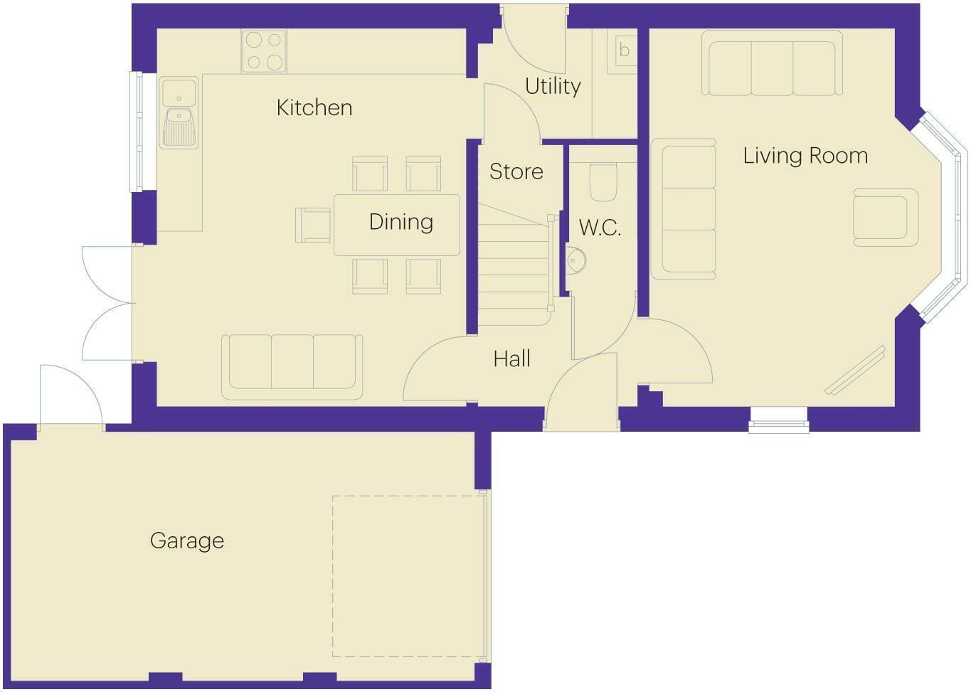 3, Killhope Crescent, Darlington floorplan