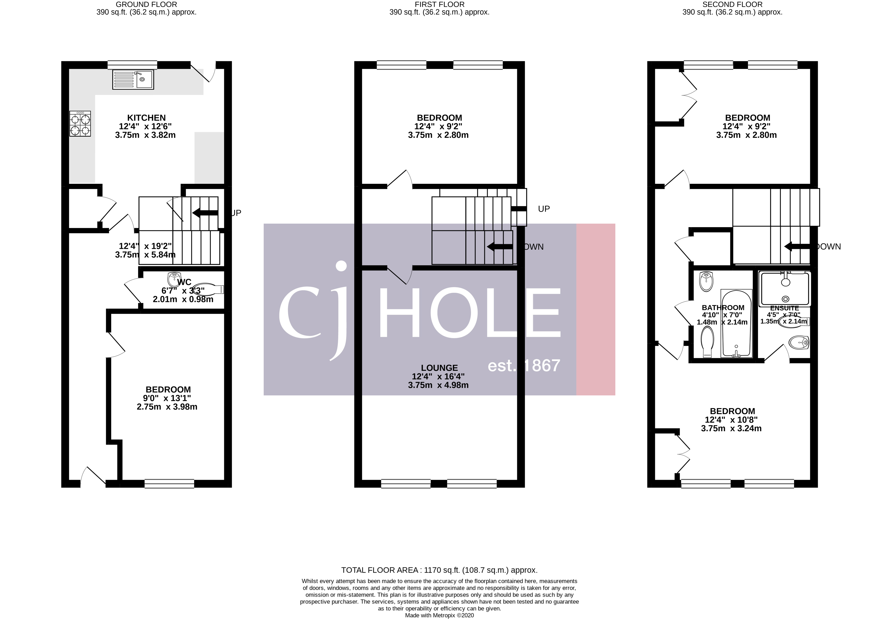 Shakespeare Avenue, Bristol floorplan