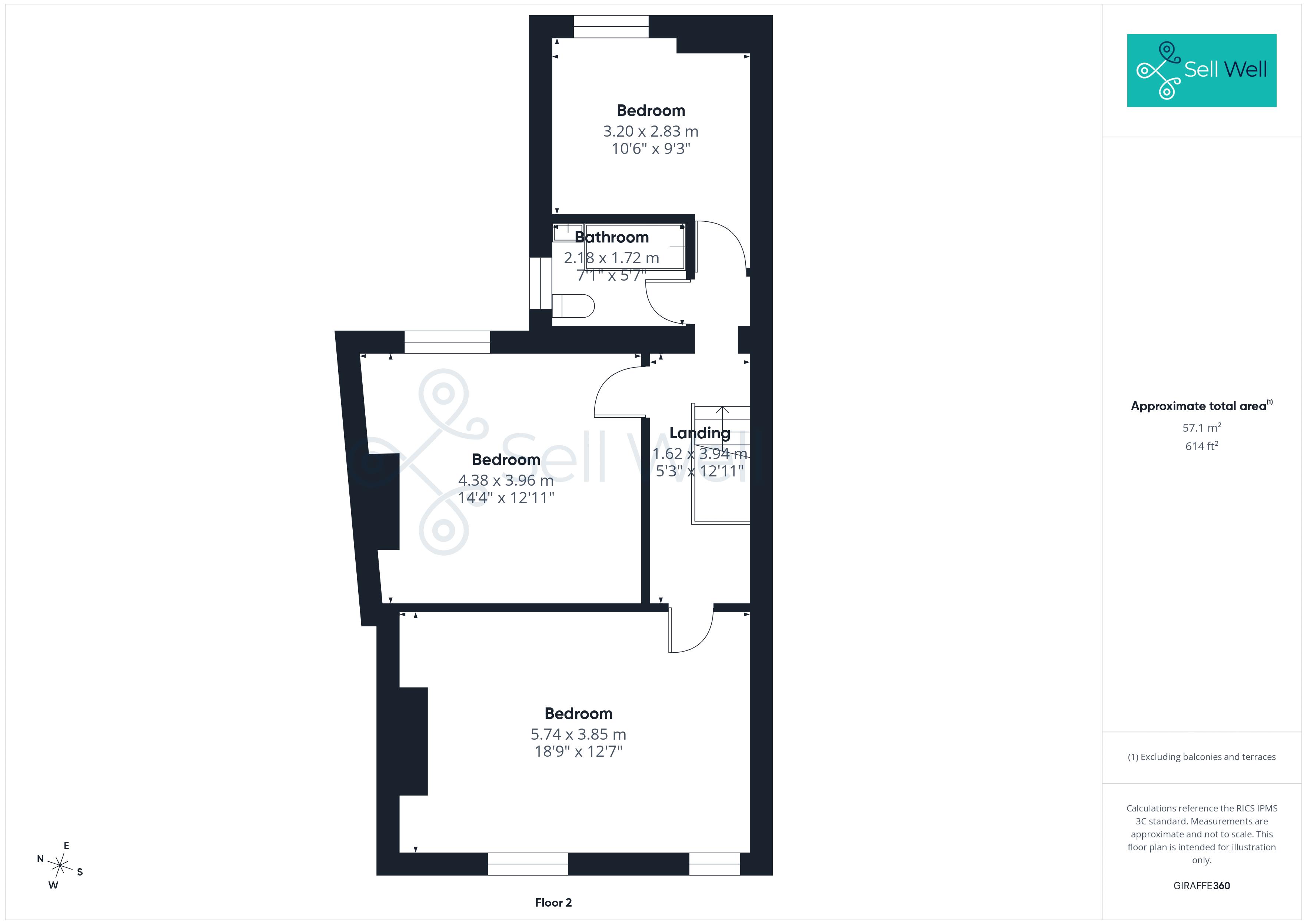 24, Carlton Road, Salford floorplan