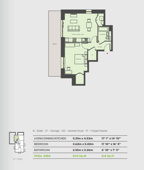 28, Fleming Way, Isleworth floorplan