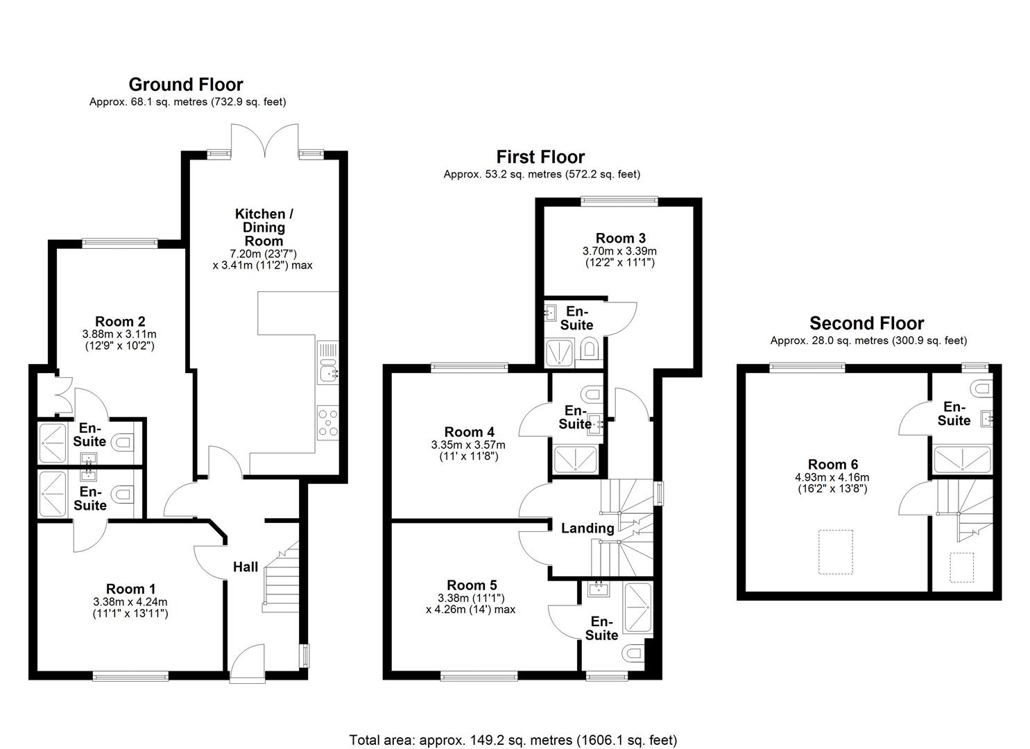 Room 3, 68, Birdwood Road, Cambridge floorplan