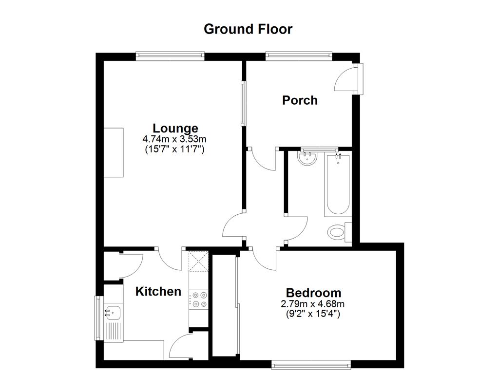 1 Bedrooms Flat to rent in Queensway, Brighton BN2