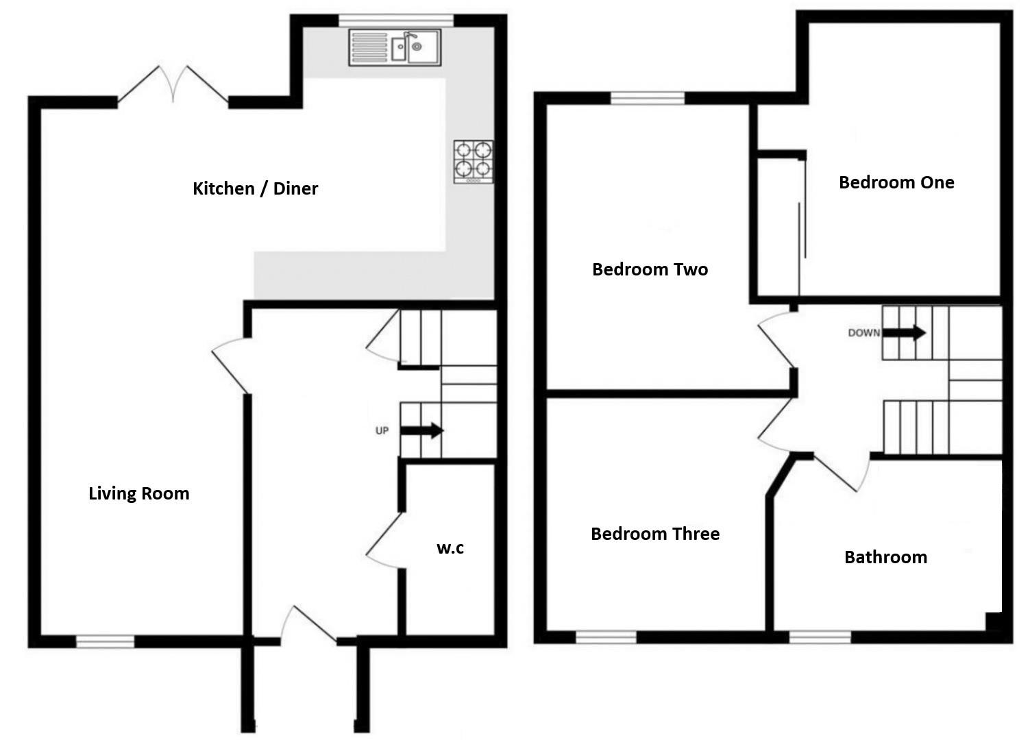 498, Littlemoor Road, Weymouth floorplan