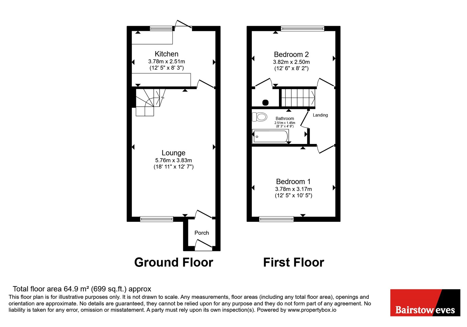 38, Covenbrook, Essex floorplan