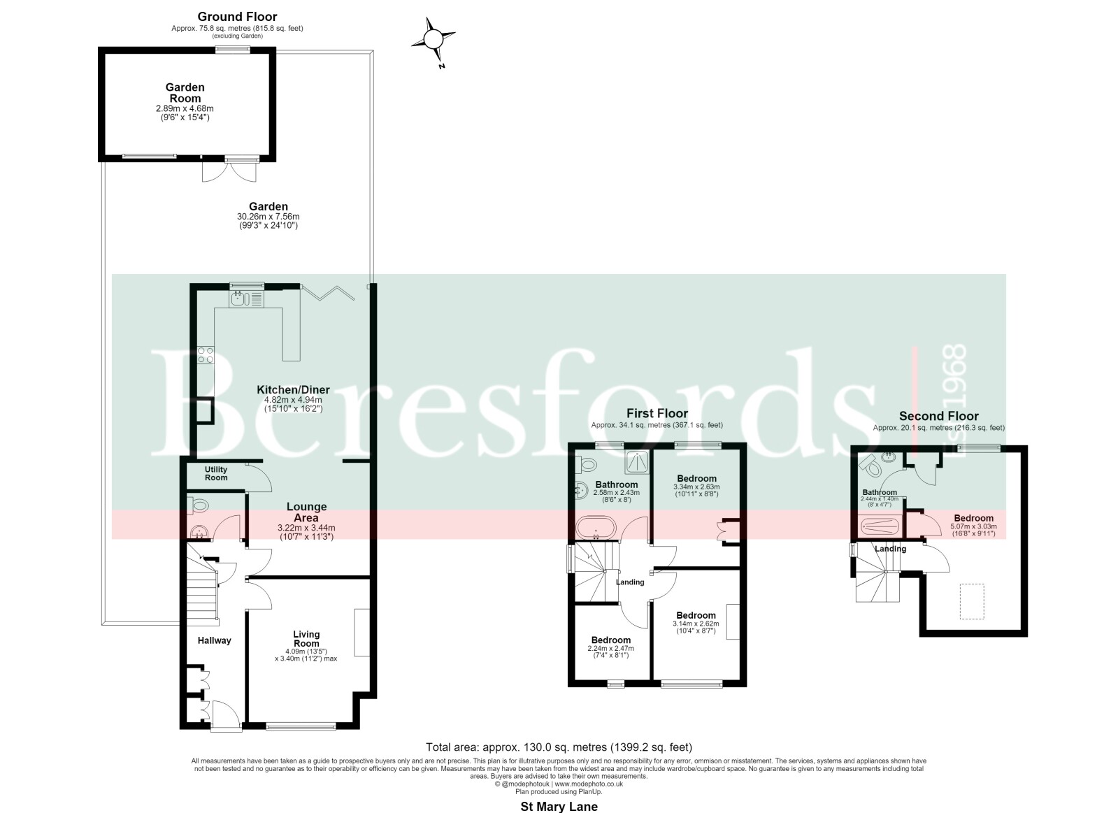 288, St. Marys Lane, Essex floorplan